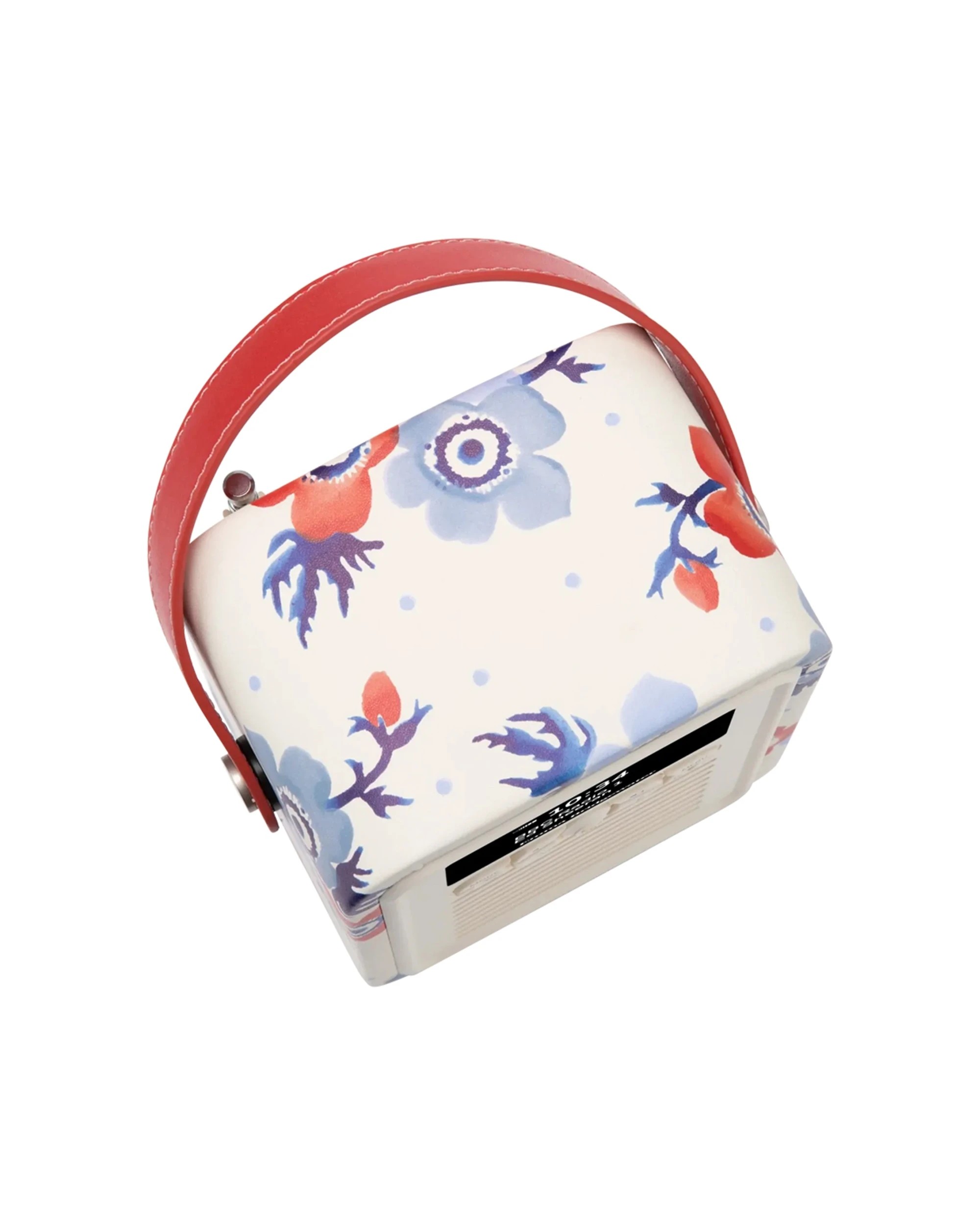 5 VQ Retro Mini Dab Radio Emma Bridgewater Anemone Bluetooth Alarm 60 Presets - White, 5 of 9