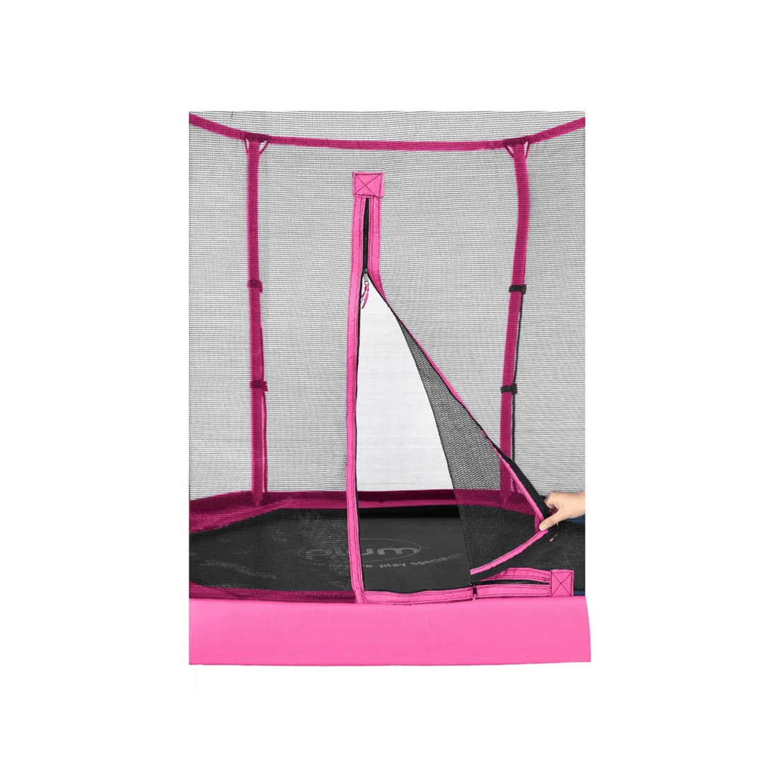 4 Plum Play Au 7ft Junior Trampoline Spring Safe With Enclosure For Kids
 - Pink, 4 of 4