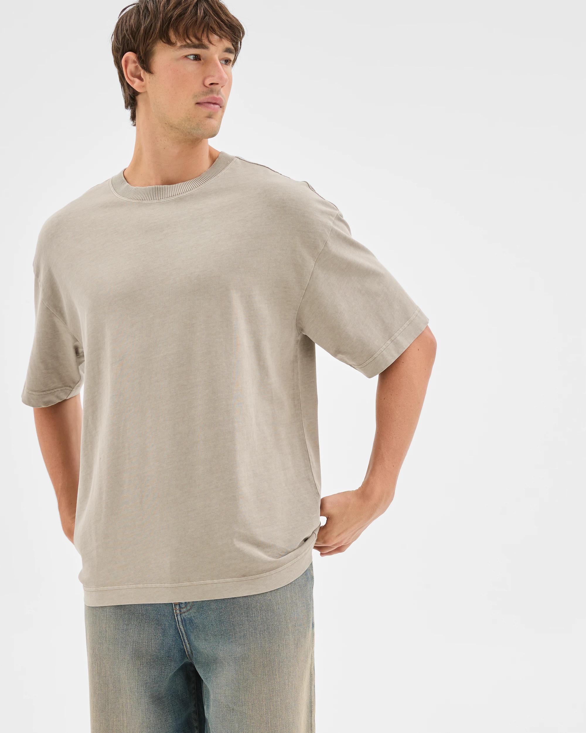 2 Commons Australian Cotton Boxy Heavyweight Core T-Shirt GREY, 2 of 6