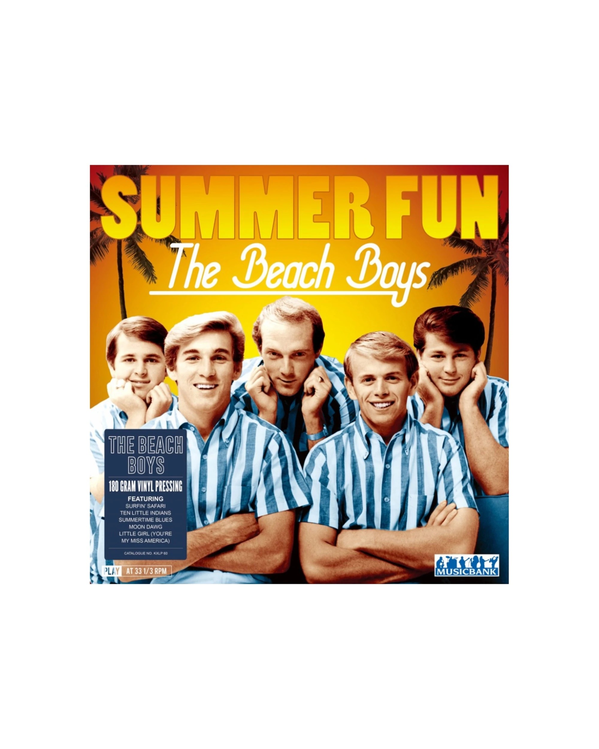 1 Karrex 12 LP Vinyl Record The Beach Boys Classic Surf Rock Premium 180g Vinyl Record Edition - Multi, 1 of 1