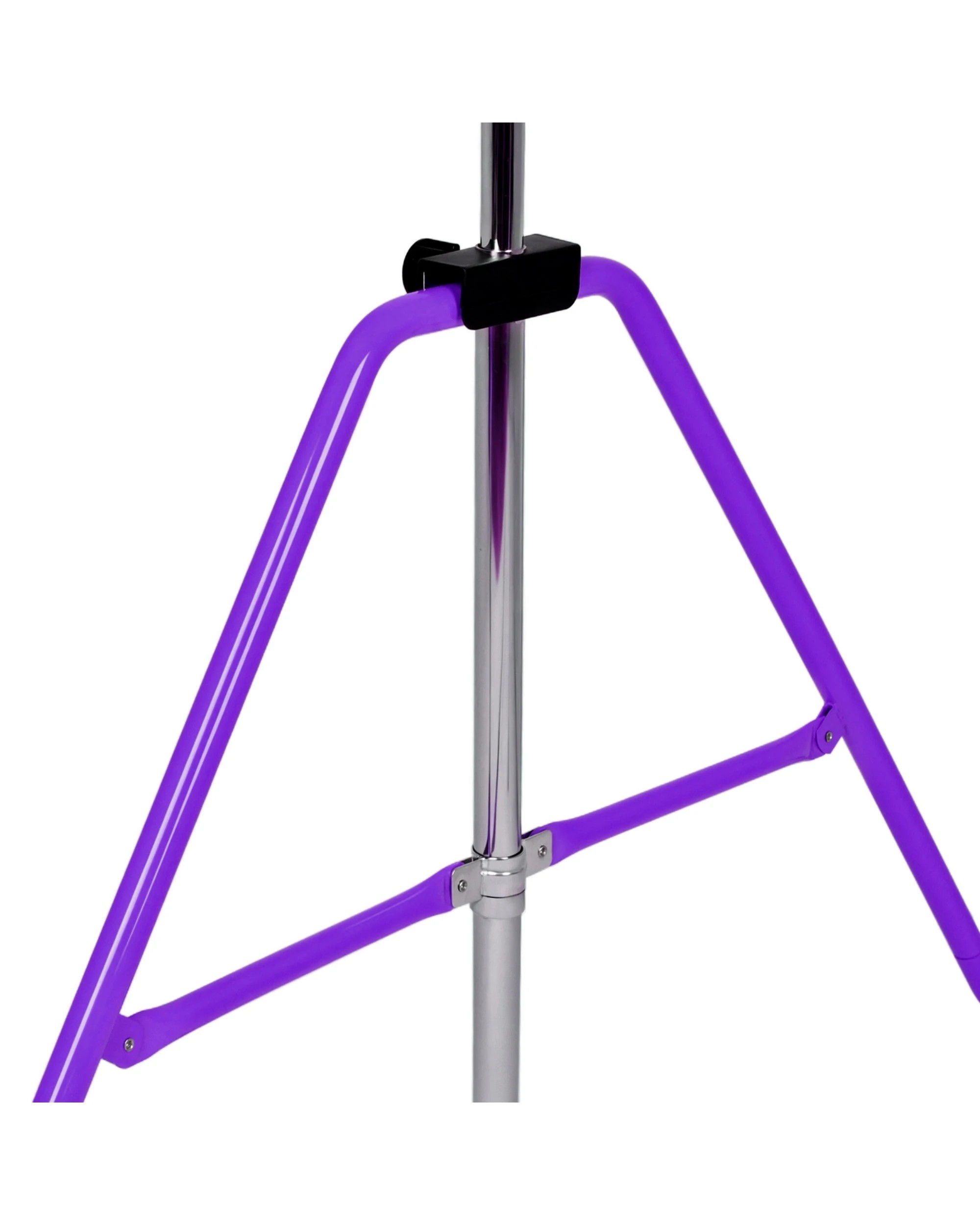 4 Advwin Foldable Kids Gymnastics Bar w/5 Adjustable Height Purple, 4 of 6