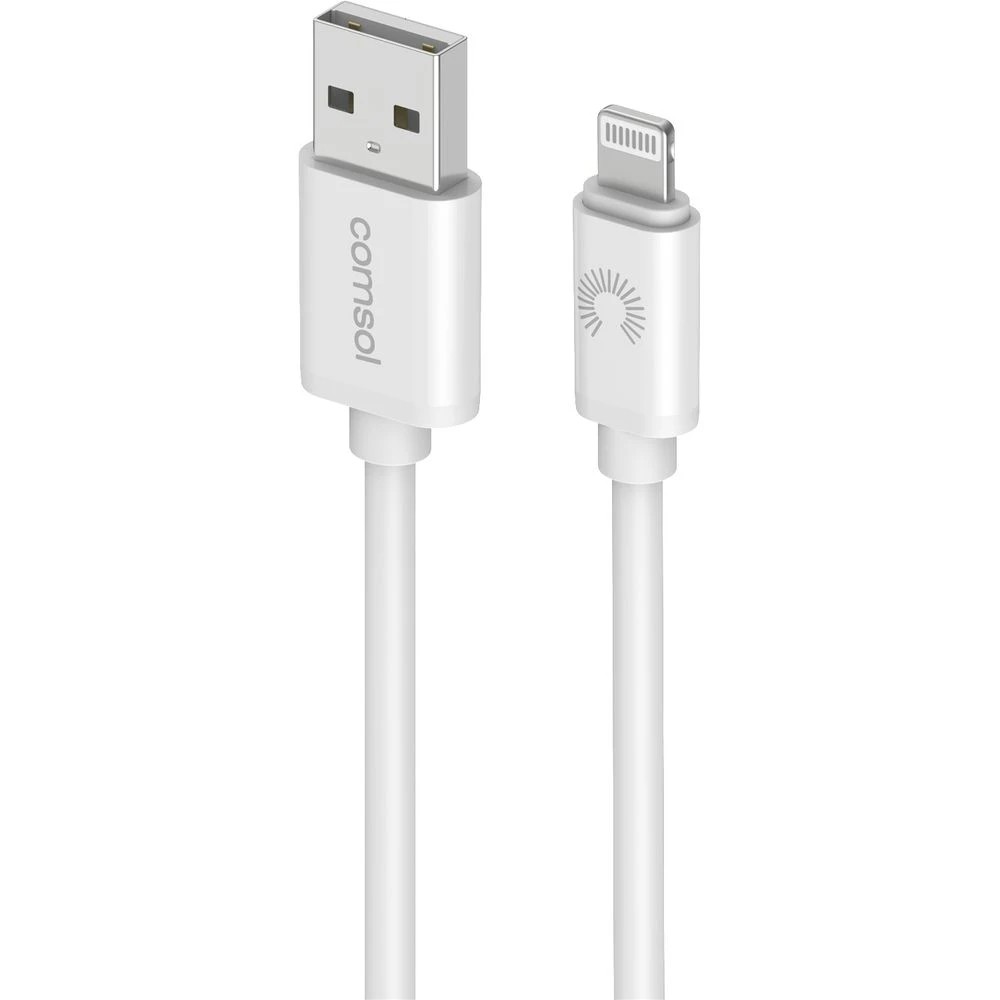4 Comsol Lightning to USB Cable 3m White, 4 of 6
