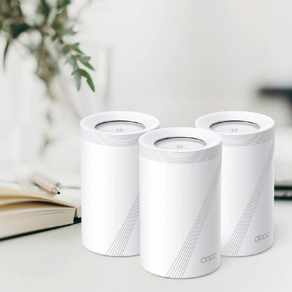 3 TP-Link Deco BE11000 Whole Home Mesh WiFi 7 System 3 Pack, 3 of 4