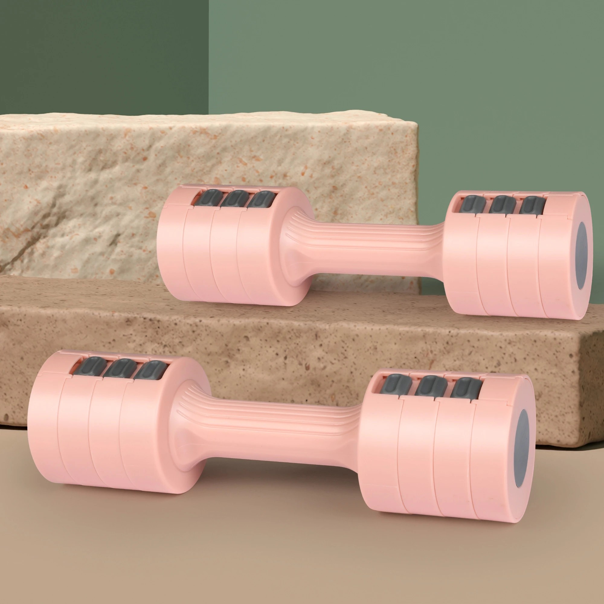 7 Centra 2x Adjustable Dumbbells 1-2.5kg Metal Home Gym Exercise Weight Training, 7 of 7