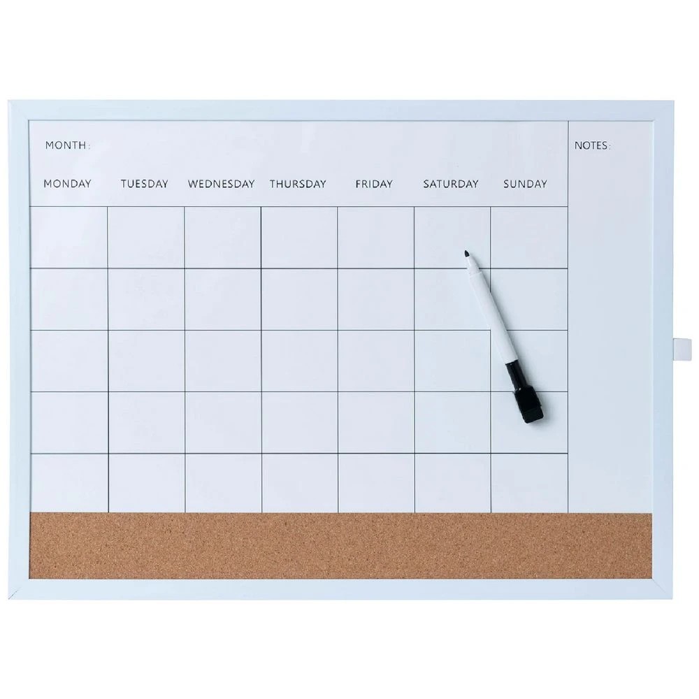 1 Keji Monthly Planner Board Combo 490 x 370mm, 1 of 5