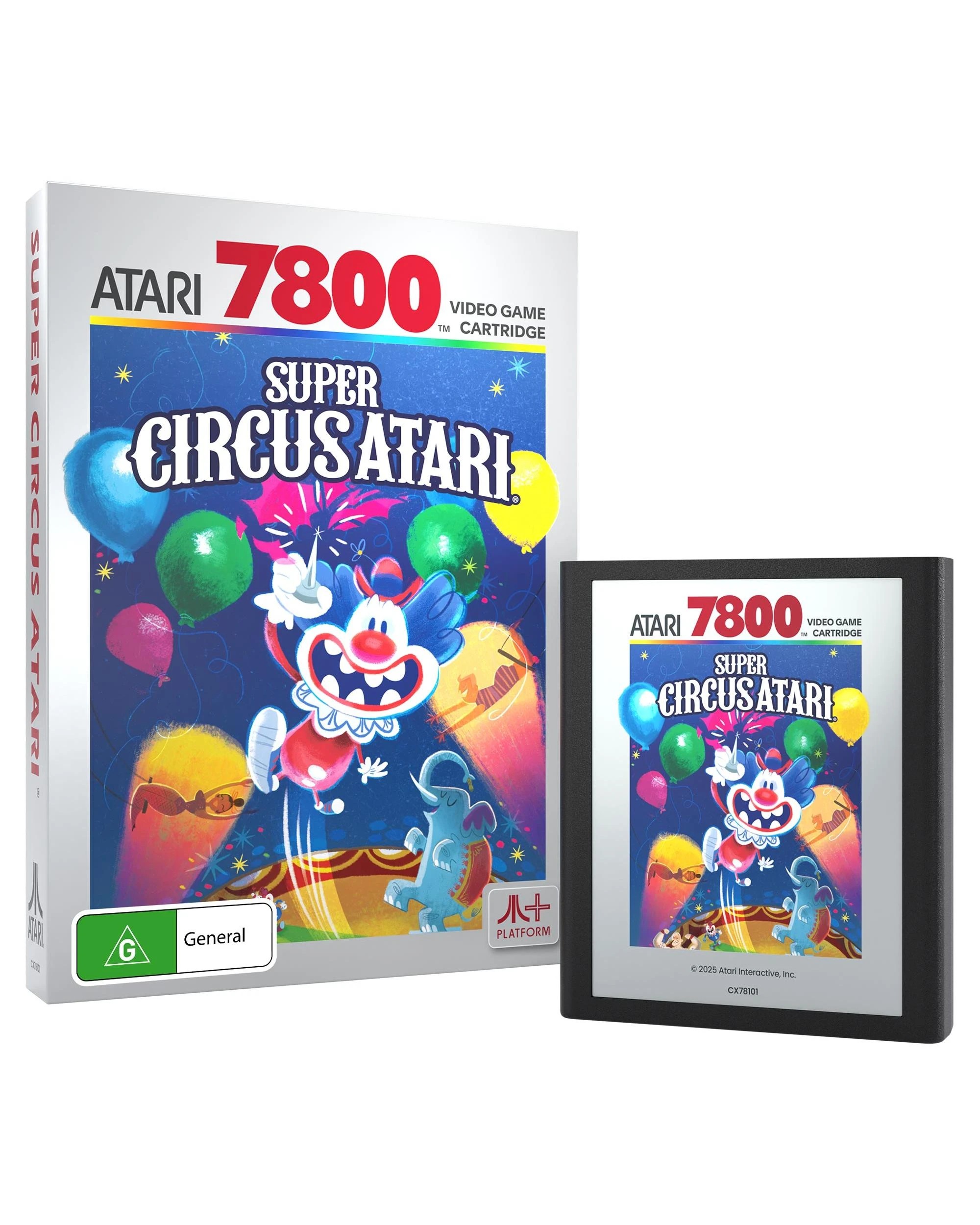 1 Atari Super Circus 7800+, 1 of 5