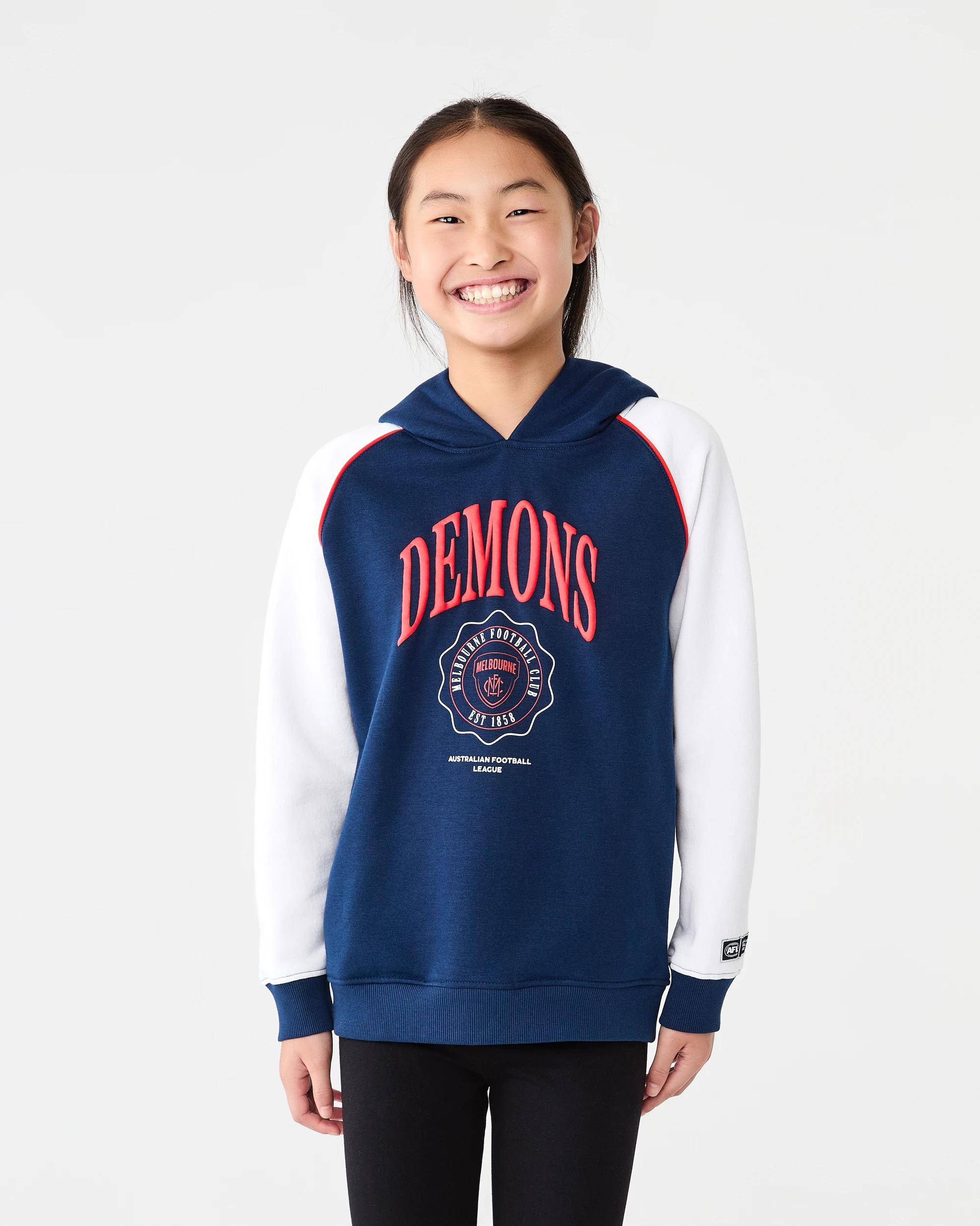 2 Official AFL Kids Hoodie Melbourne, 2 of 6