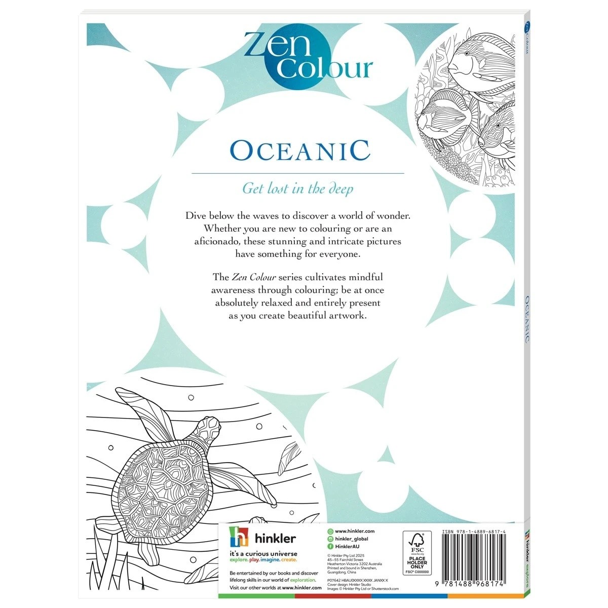 2 Zen Colour: Oceanic - Book, 2 of 4