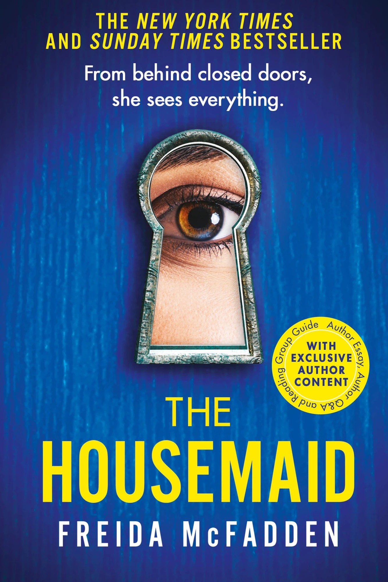 1 The Housemaid by Freida McFadden - Book, 1 of 2