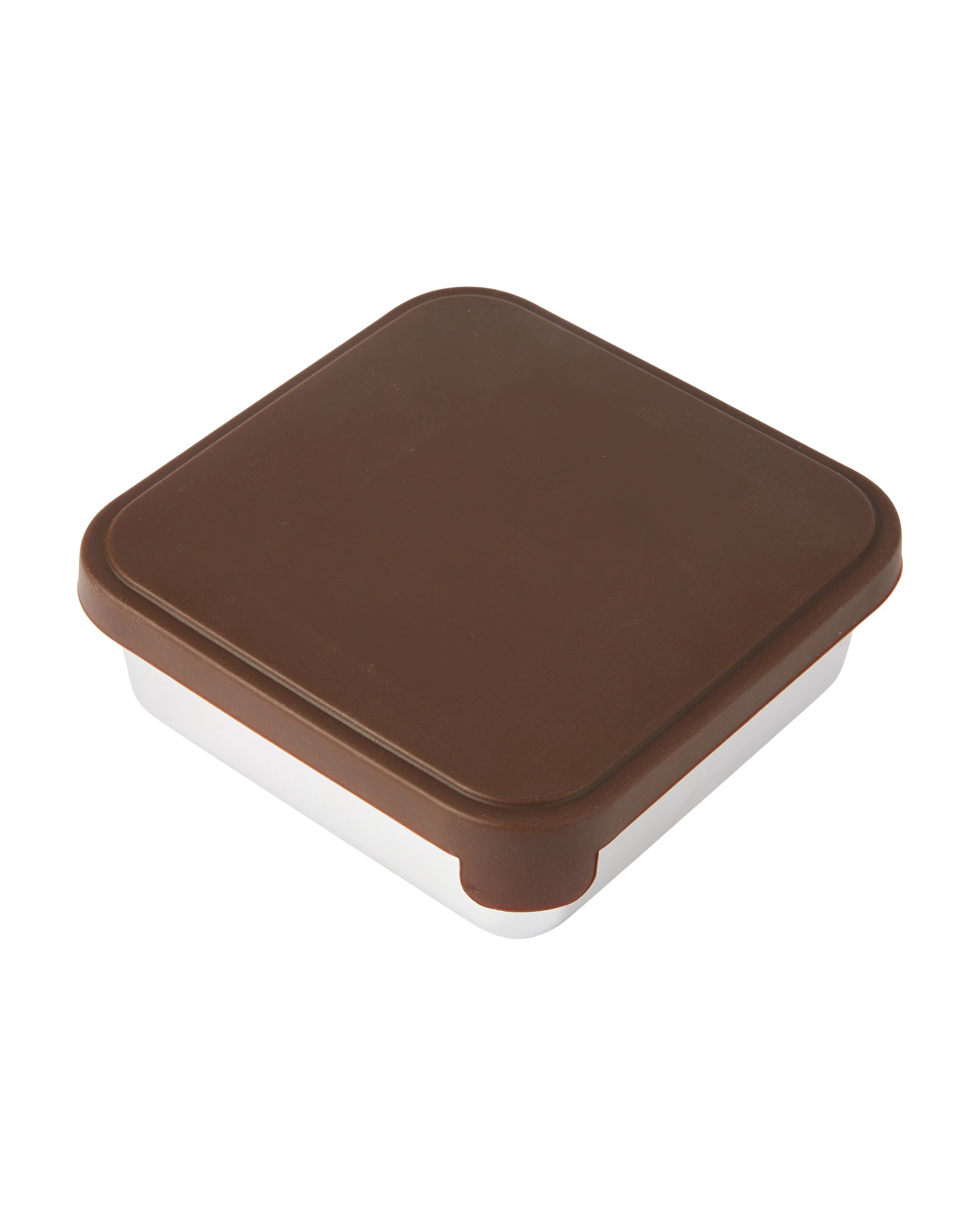 2 Stainless Steel Brown Silicone Lunch Box, 2 of 5