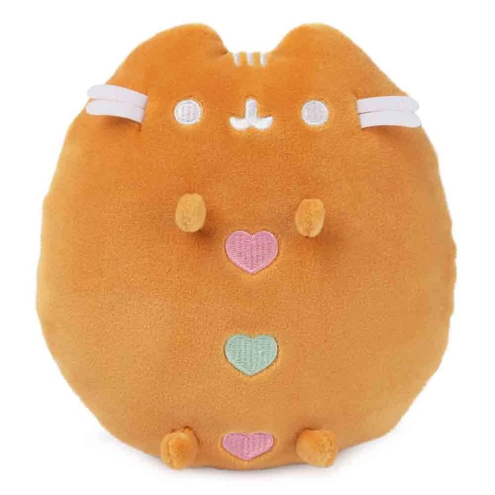 1 Pusheen - Holiday Squisheen, 'Gingerbread' Plush, Orange, 15cm (Height) - Orange, 1 of 5