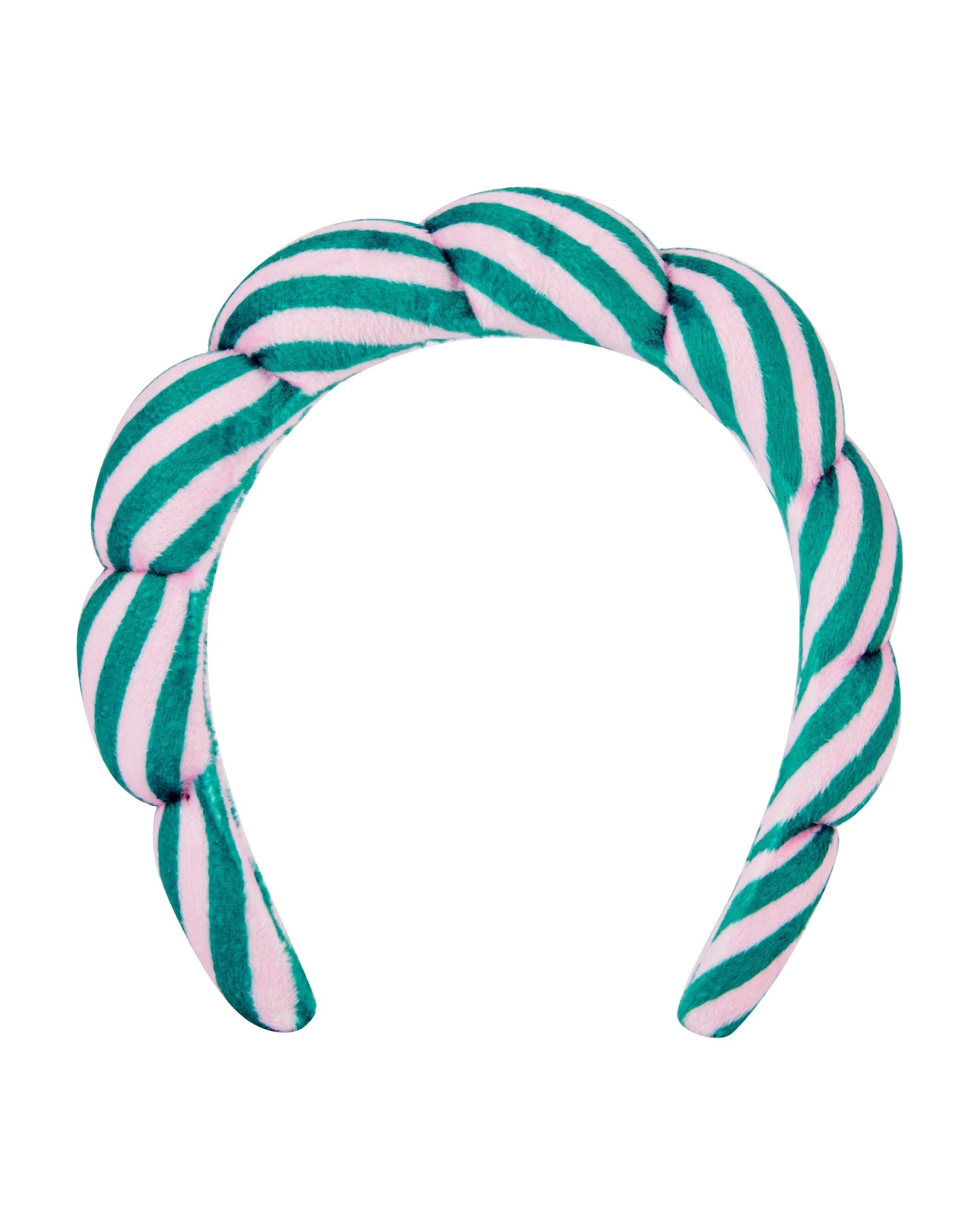3 OXX Beauty Summer Vacay Club Scalloped Beauty Headband - Stripe, 3 of 4