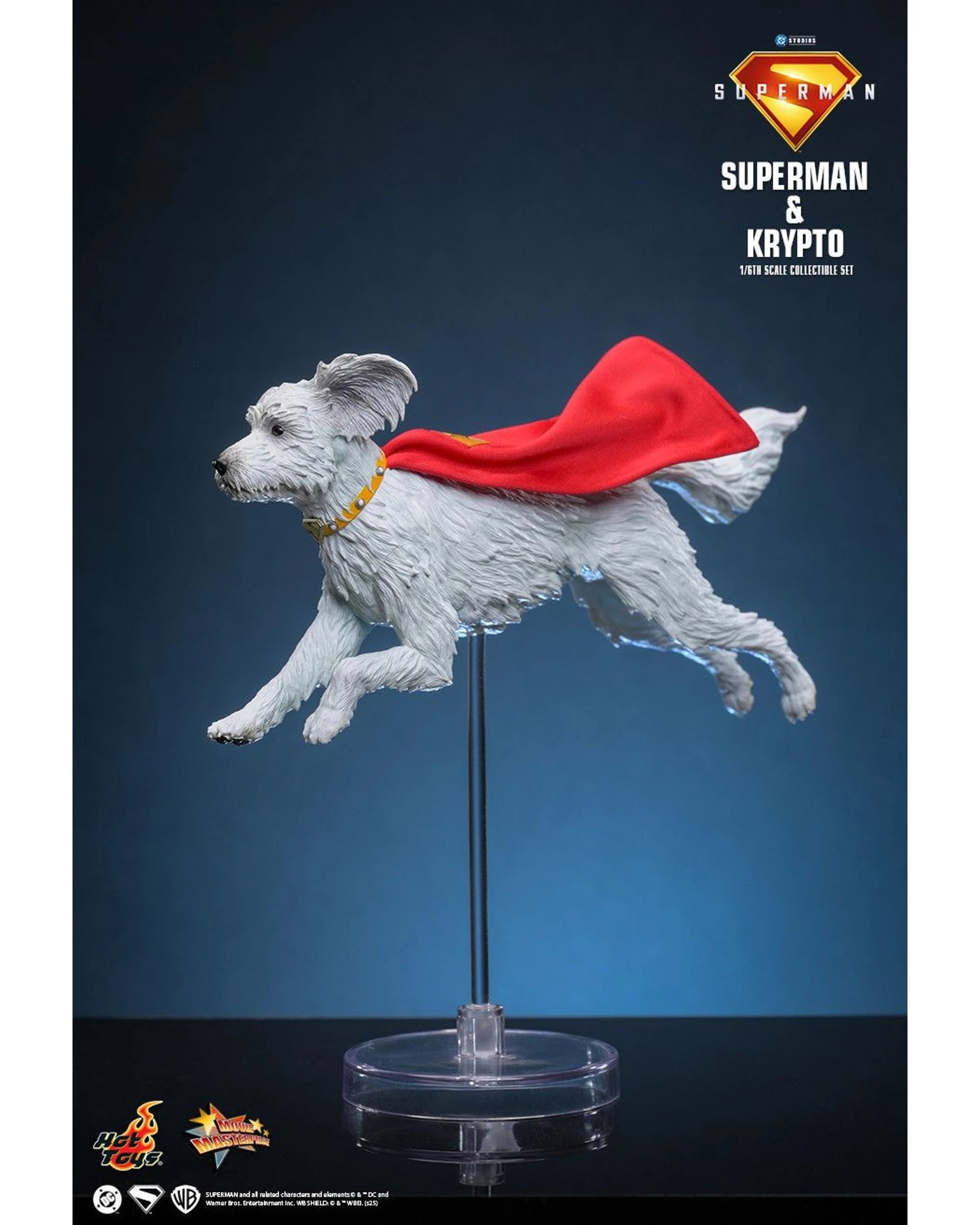 5 Hot Toys Superman - 2025 -  Superman and Krypto 1:6 Scale 12 inch Action Figure Set, 5 of 10