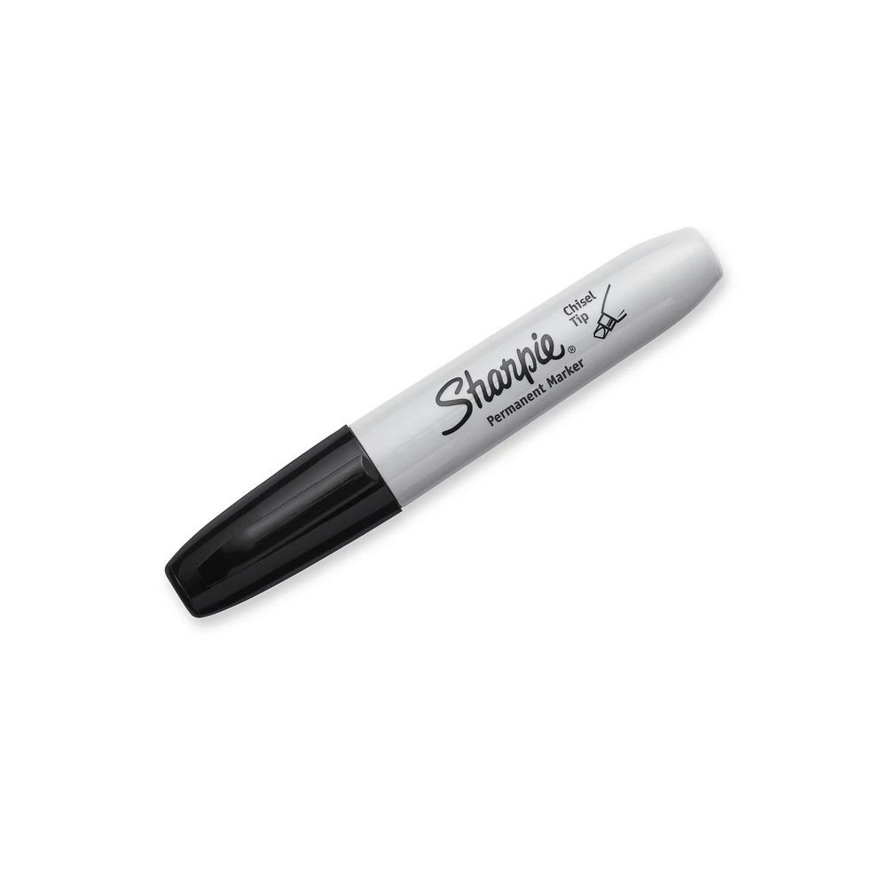 4 Sharpie Super Chisel Permanent Marker Black, 4 of 7