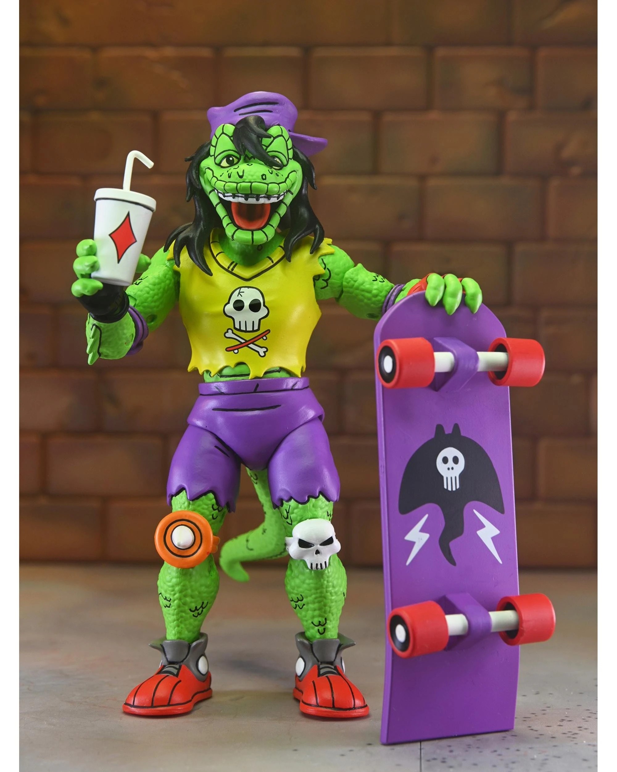 3 NECA Teenage Mutant Ninja Turtles Adventures Mondo Gecko - Archie Comics -  7 inch Scale Action Figure, 3 of 8