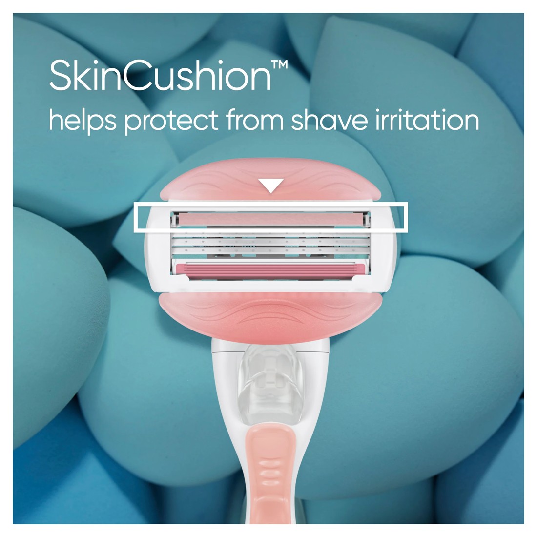 4 4 Pack Gillette Venus ComfortGlide Razor Blade Cartridges - White Tea Scent, 4 of 8