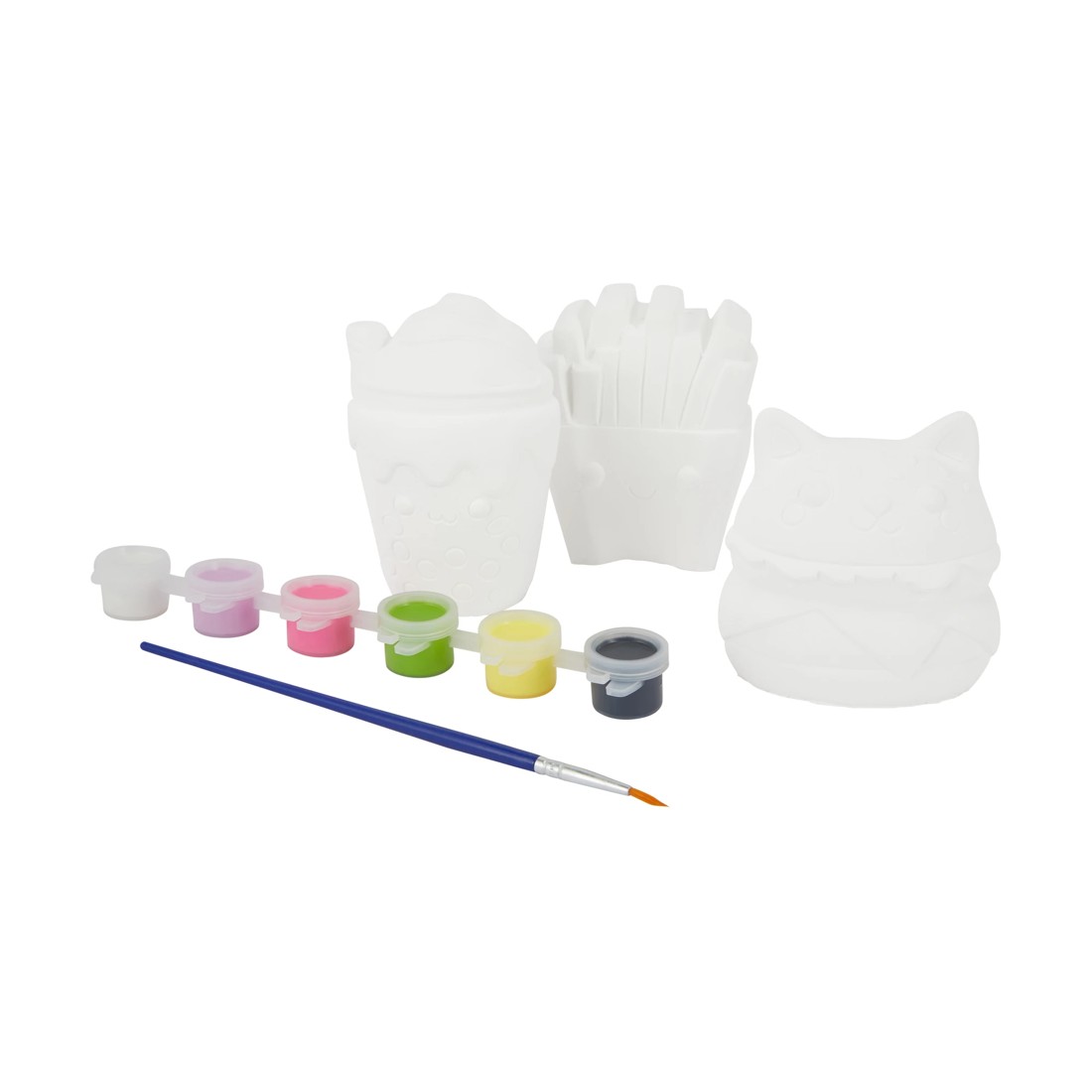 2 10 Piece Paint Your Own Foodie Characters, 2 of 10