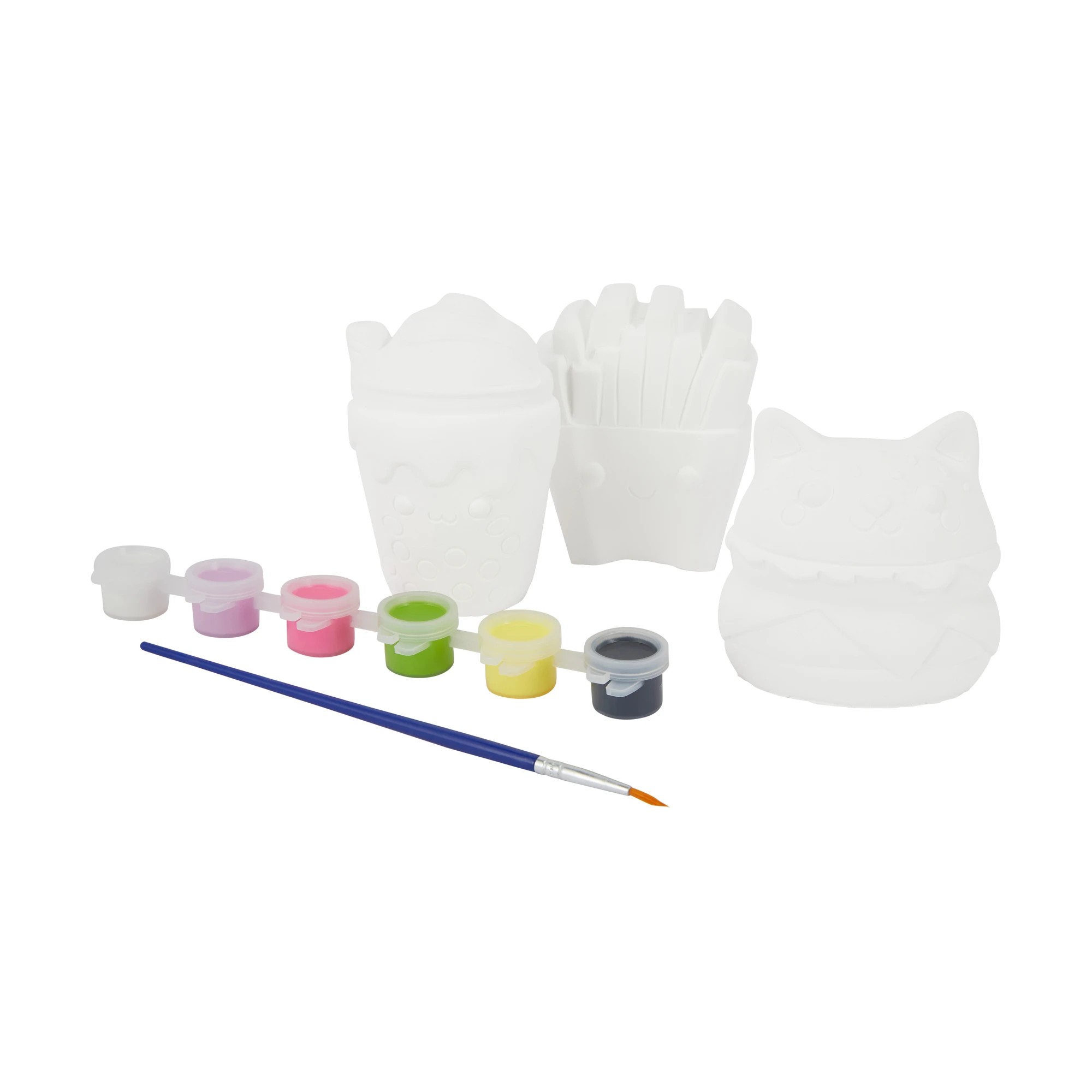 2 10 Piece Paint Your Own Foodie Characters, 2 of 10