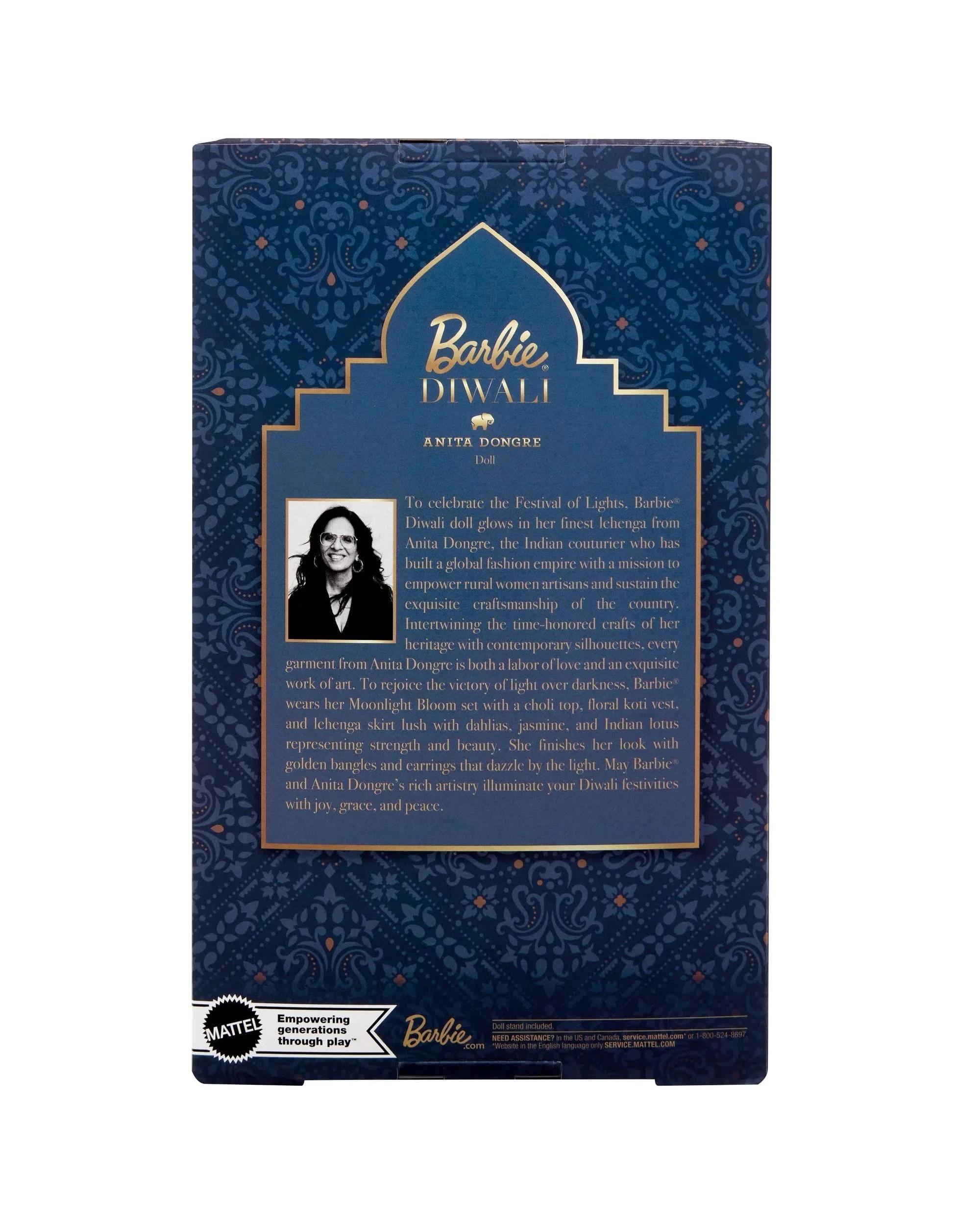 3 Barbie Signature Diwali Anita Dongre Fashion Doll, 3 of 10