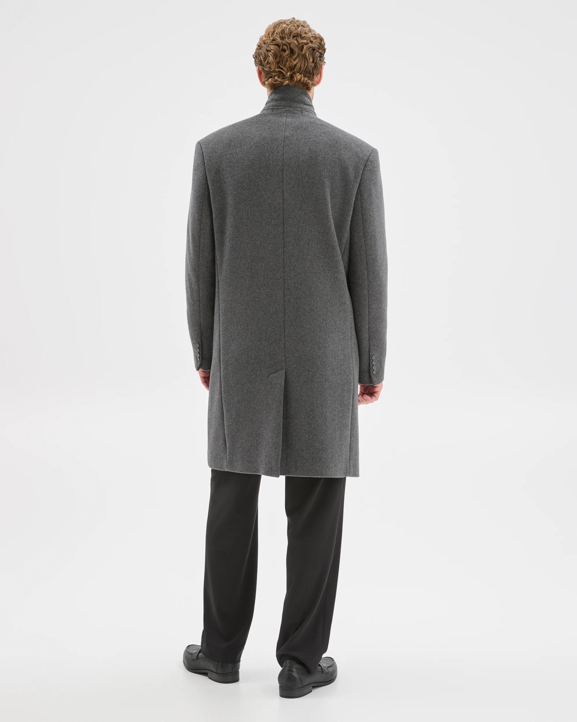 8 Preview Wool Blend Cashmere Overcoat CHARCOAL, 8 of 8
