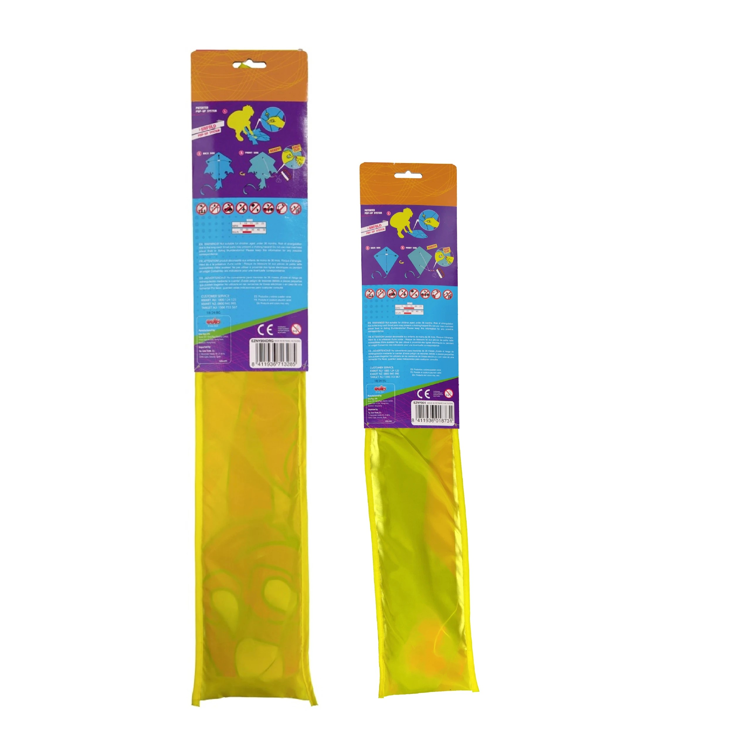 8 Kites Ready2fly Pop-Up Diamond Kite - Assorted, 8 of 8