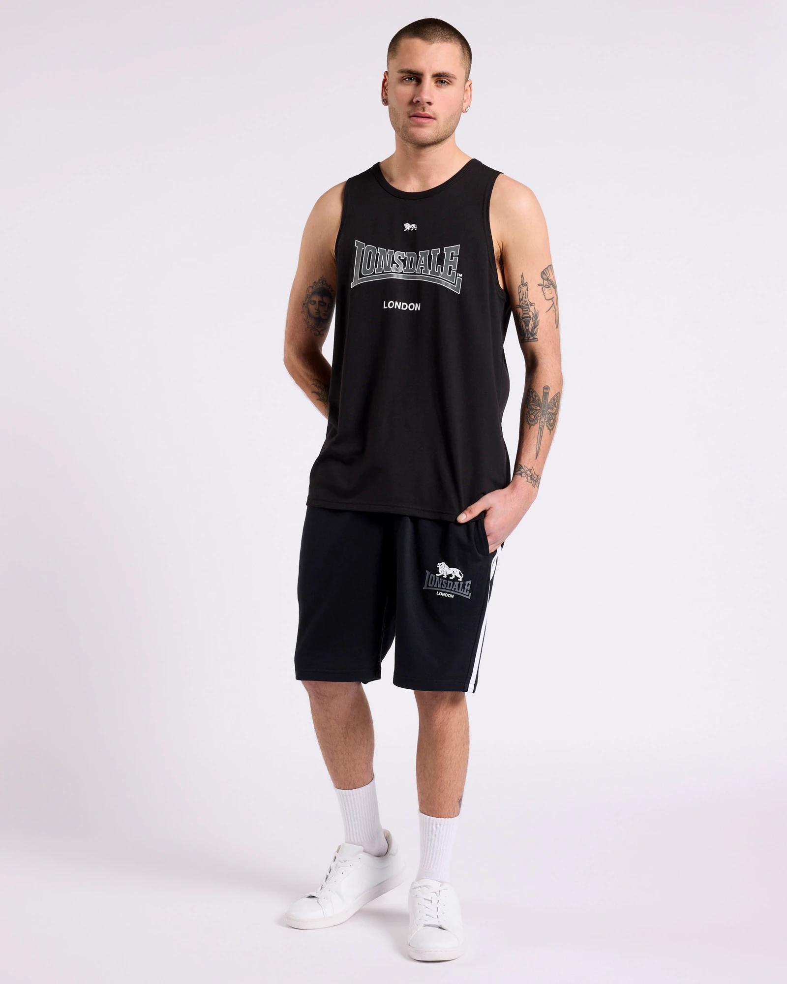 4 London Shorts - Lonsdale London BLACK, 4 of 4