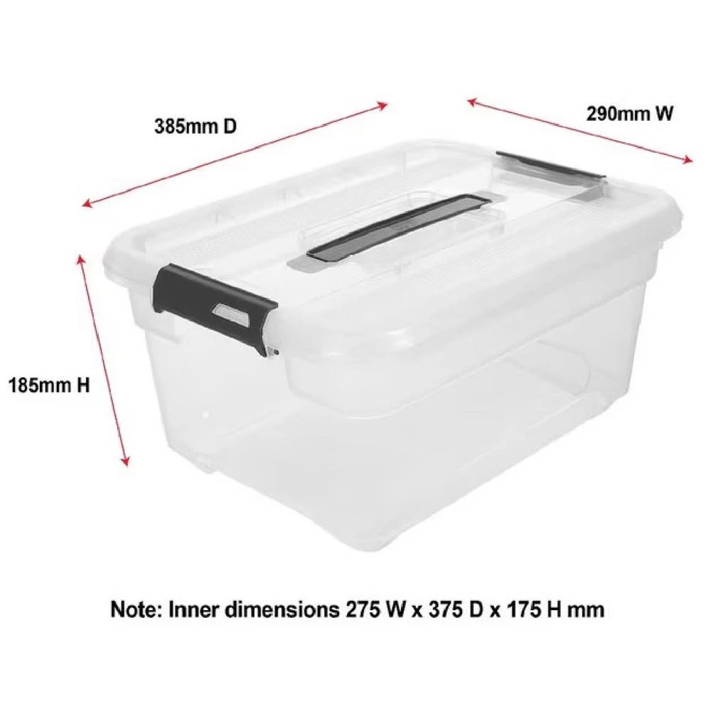 5 EZY Storage 13L Solutions+ Storage Container and Tray, 5 of 5
