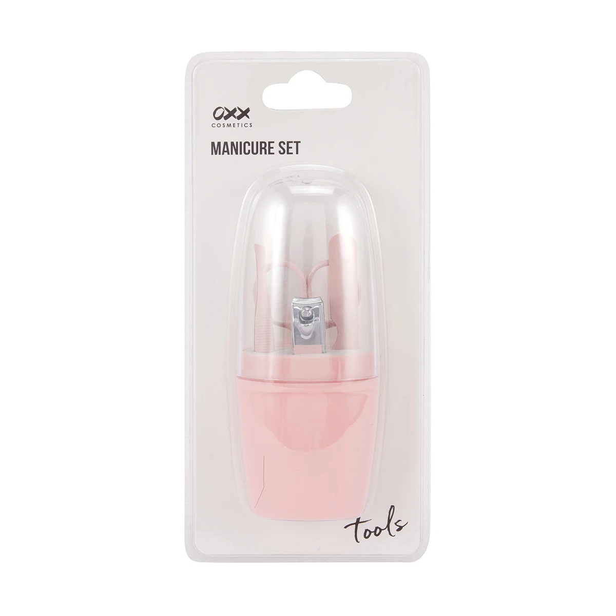 1 OXX Cosmetics 4 Piece Manicure Set - Pink, 1 of 9