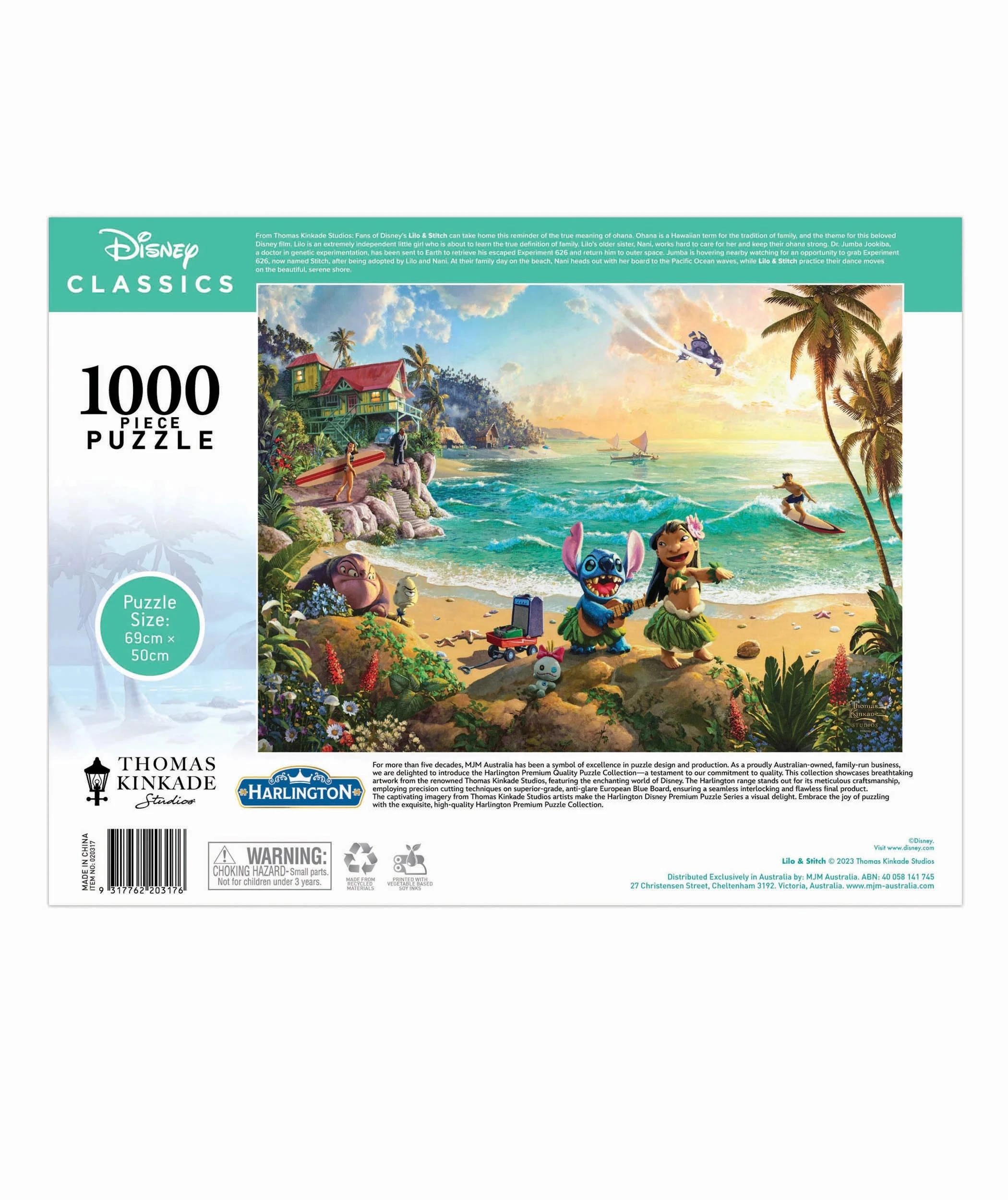 7 Harlington Kinkade Disney 1000 Piece Jigsaw Puzzle - Assorted* - Multi, 7 of 10