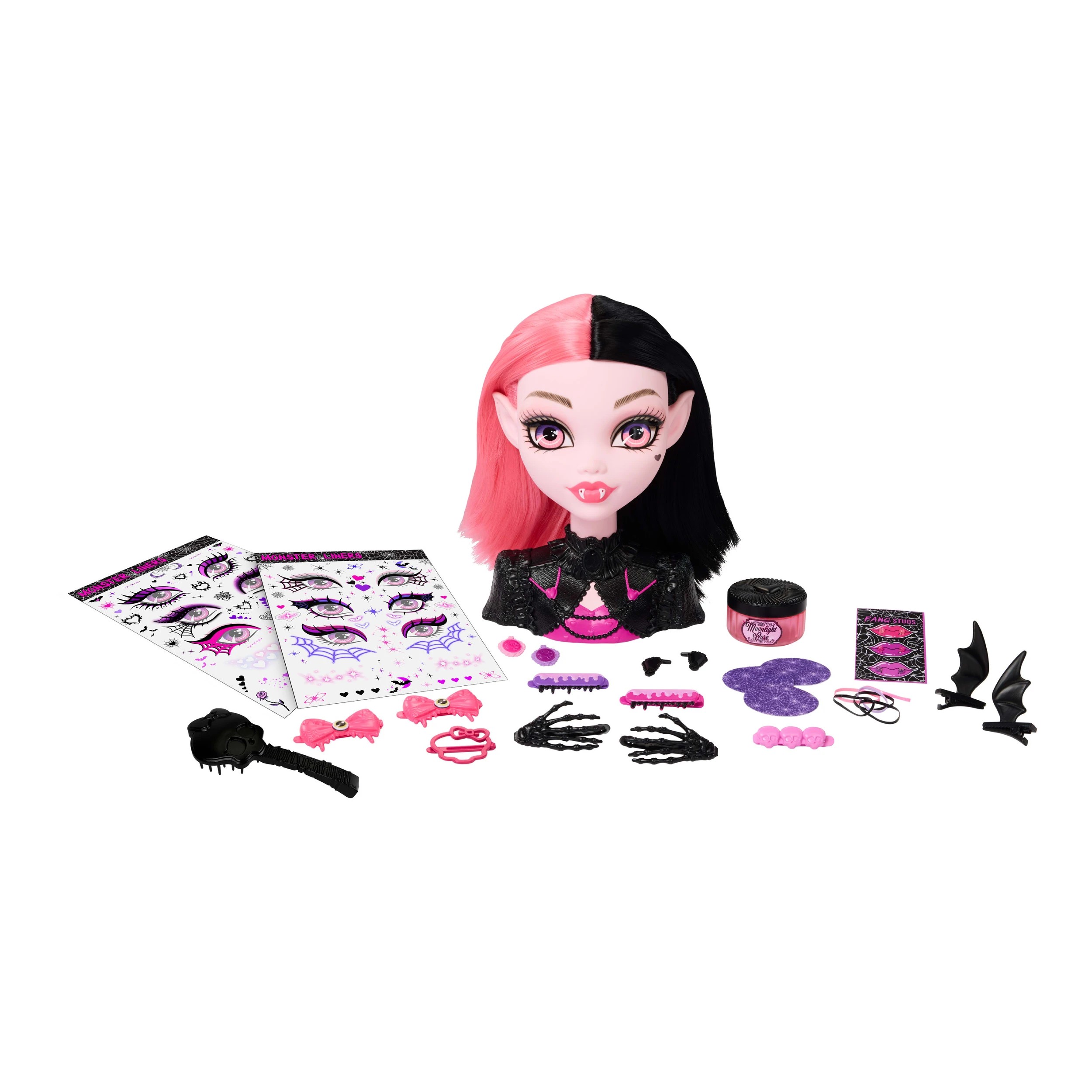 3 Monster High Draculaura Styling Head, 3 of 6