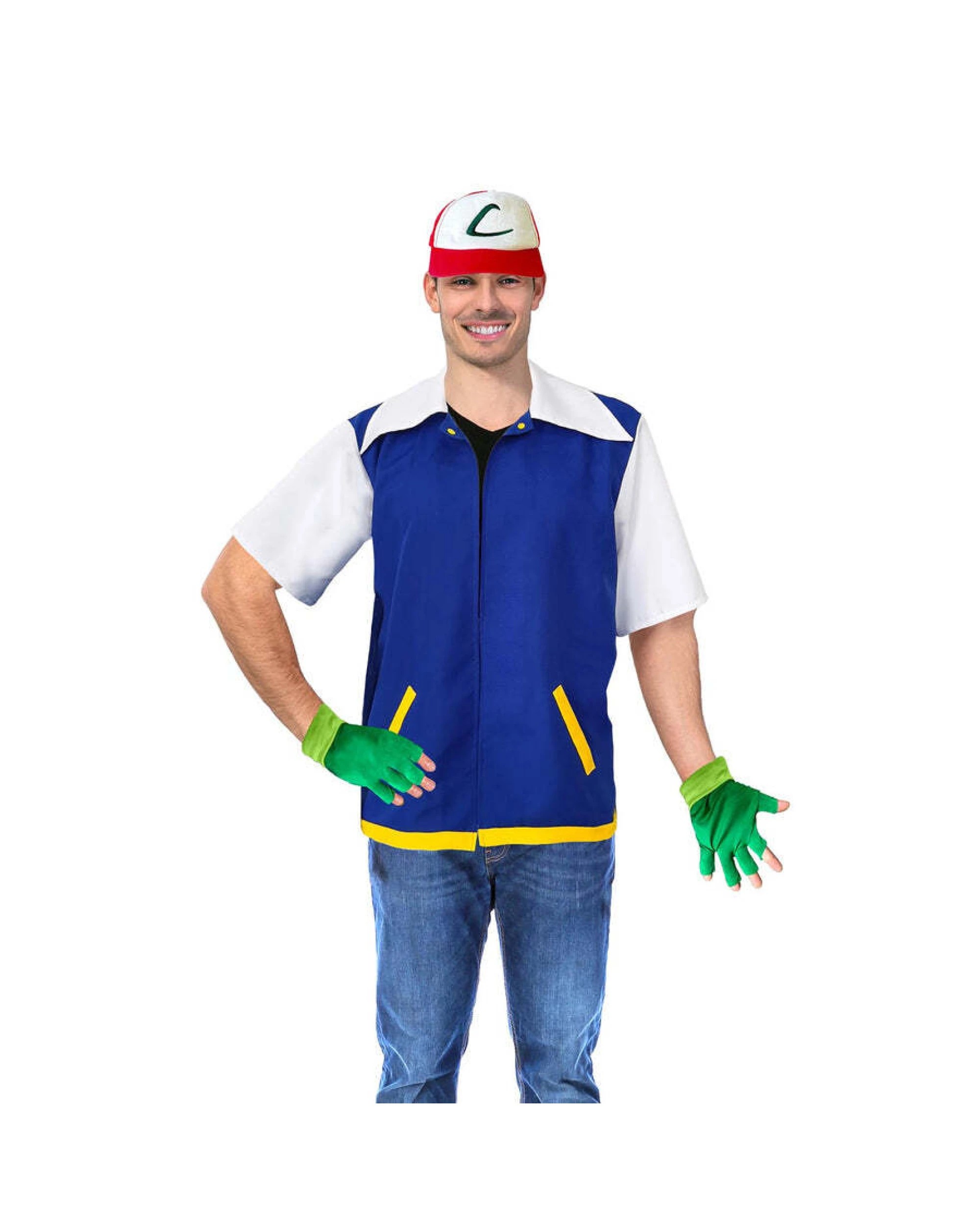 2 Ash Ketchum Pokémon Costume for Adults, 2 of 2