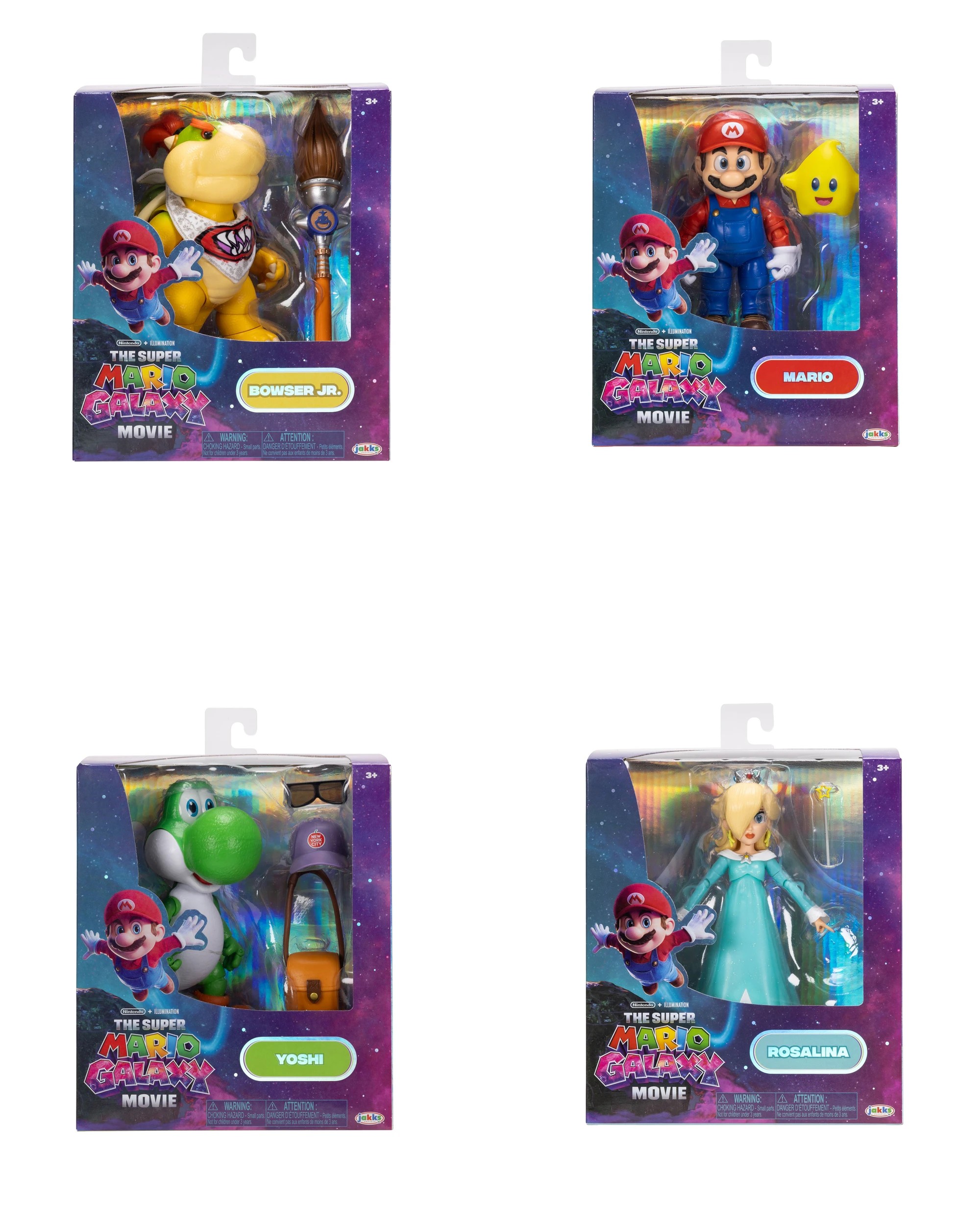 1 13cm Nintendo x Illumination The Super Mario Galaxy Movie Action Figure - Assorted, 1 of 6