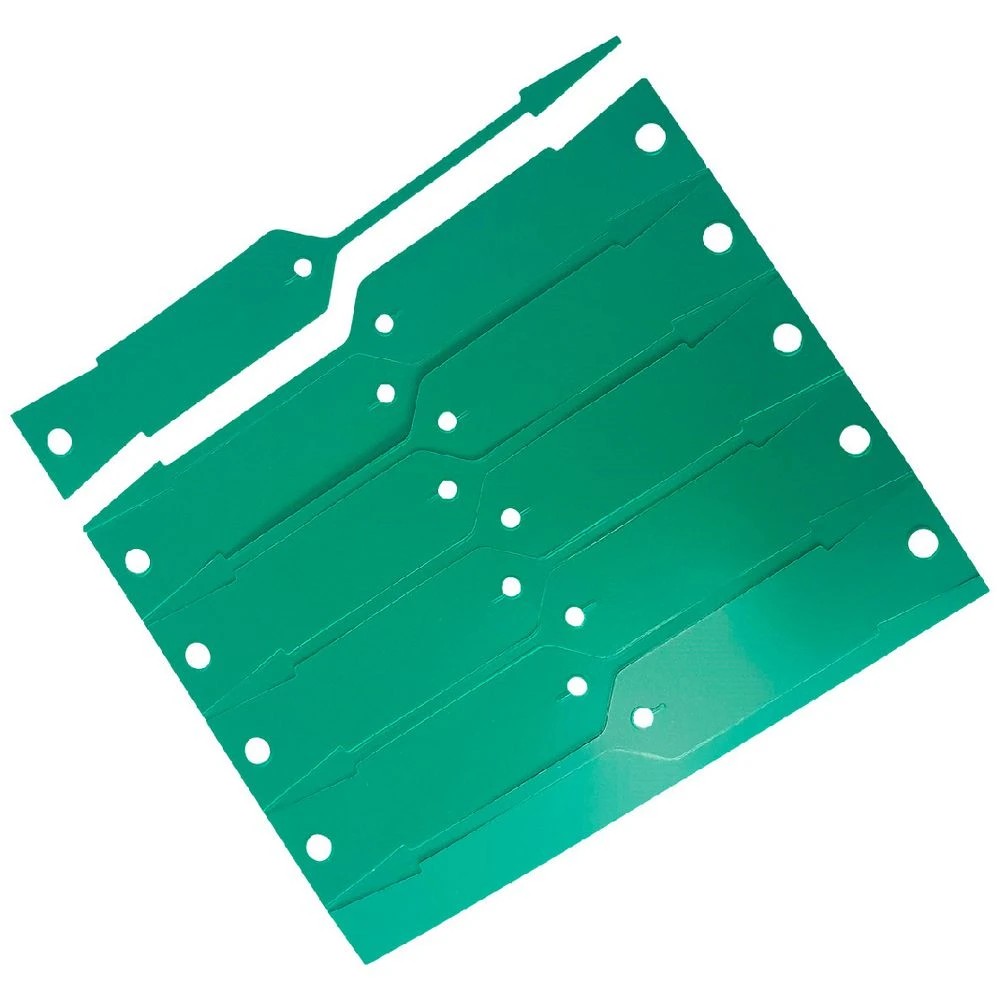 1 Disposable Vinyl Key Tags Green 500 Pack, 1 of 3