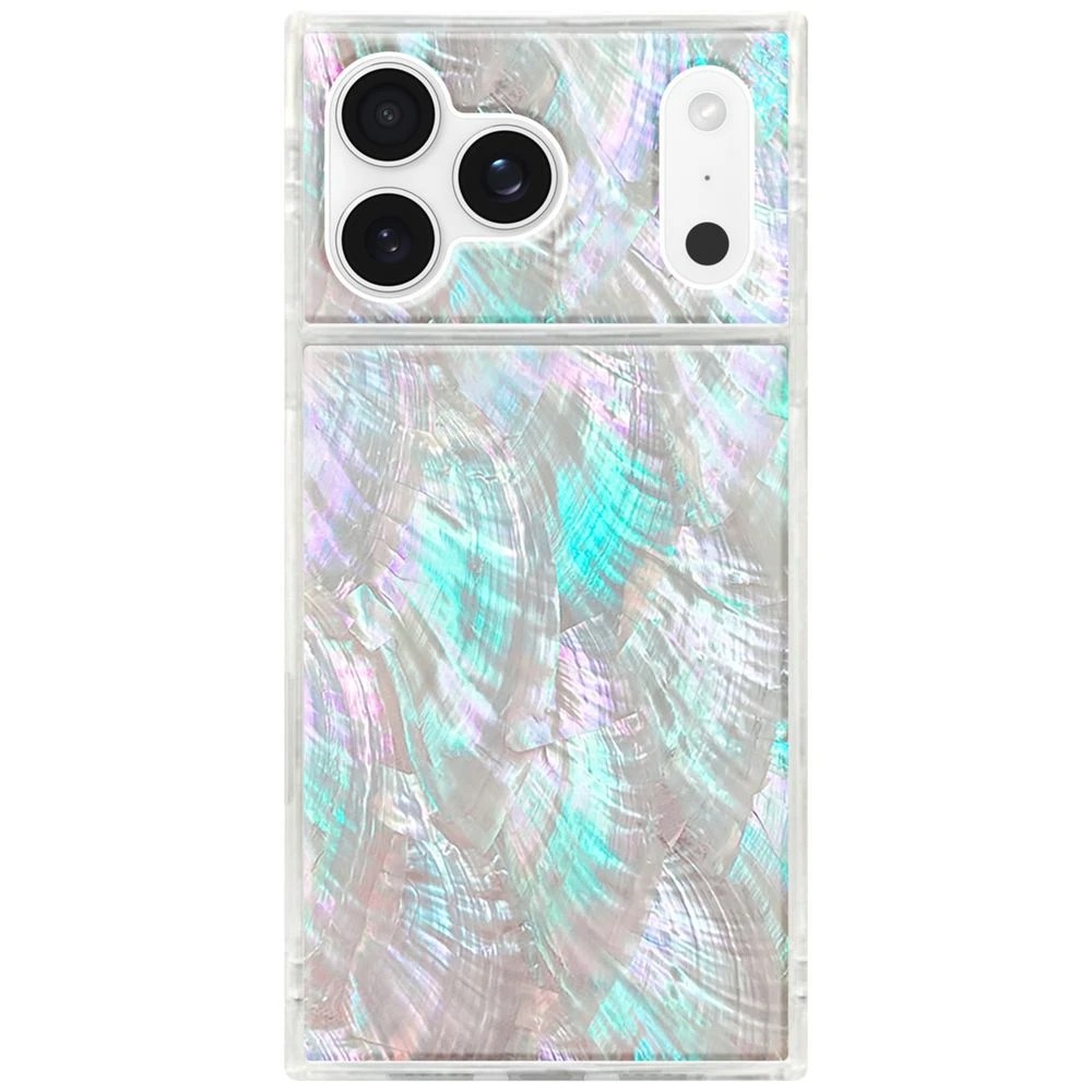 1 Flaunt Mother of Pearl Case iPhone 17 Pro Max Blue, 1 of 7