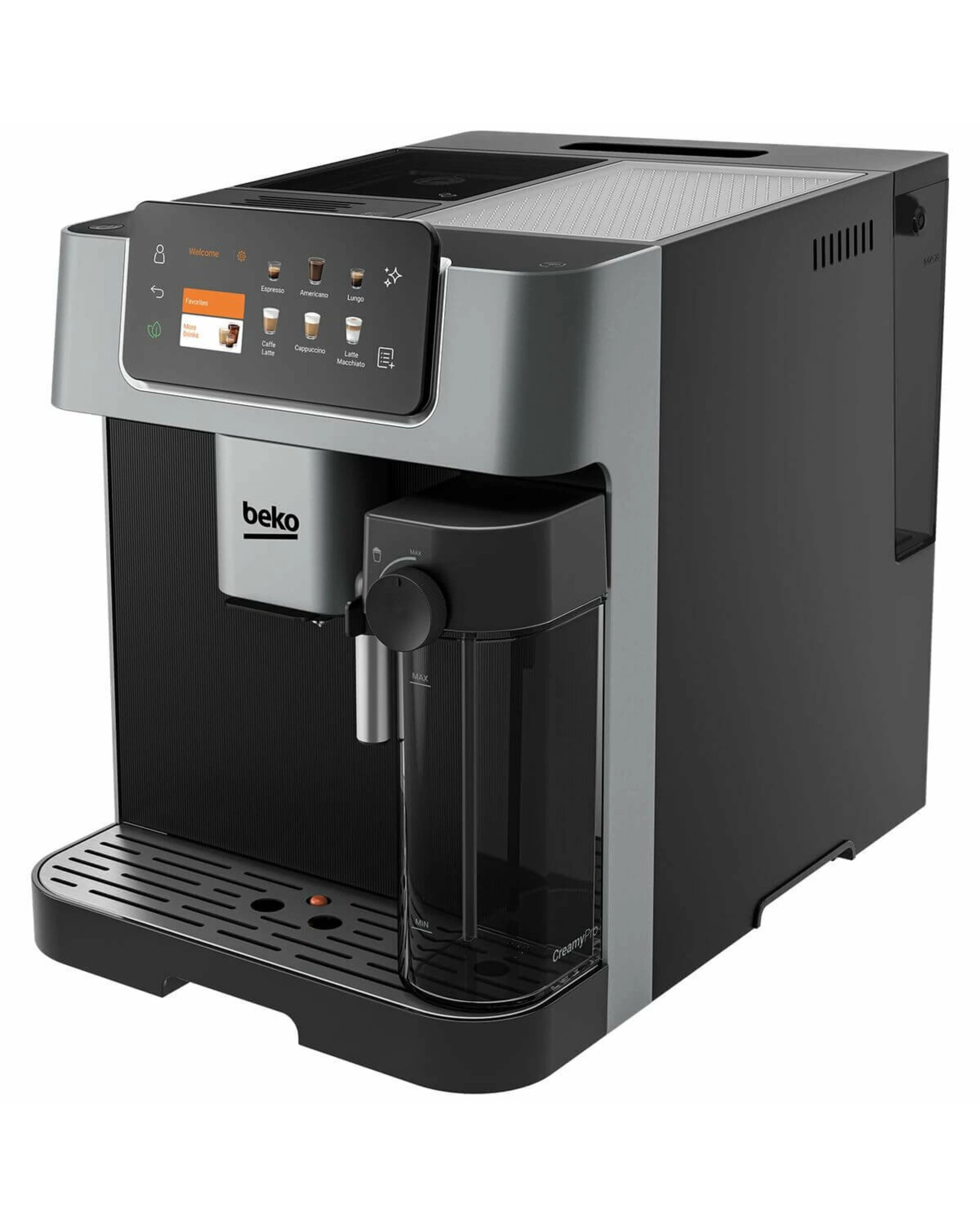 2 Beko CaffeExperto Automatic Espresso Machine with Milk Frother and Cup, 2 of 5