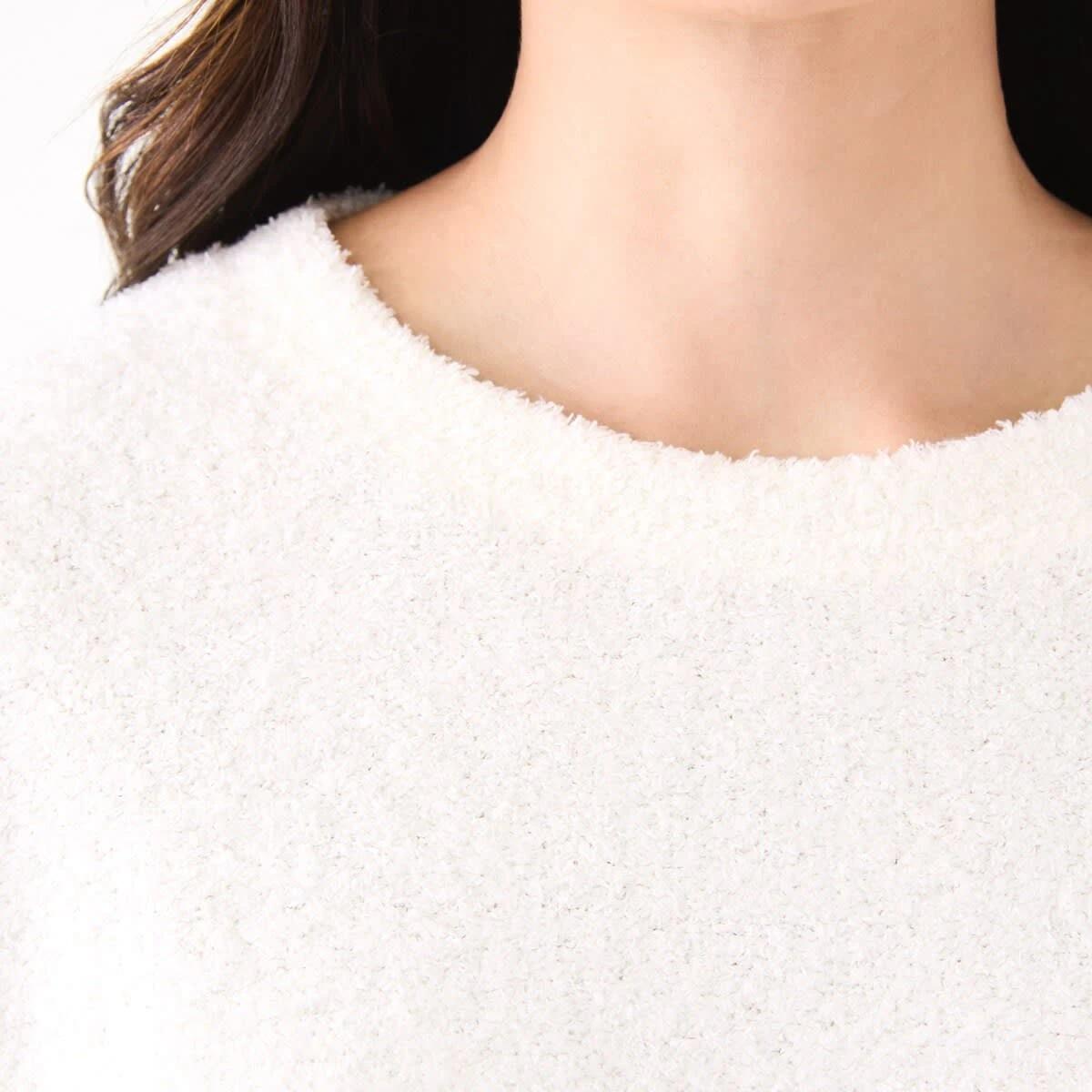5 Long Sleeve Plush Fleece Top Whisper, 5 of 6