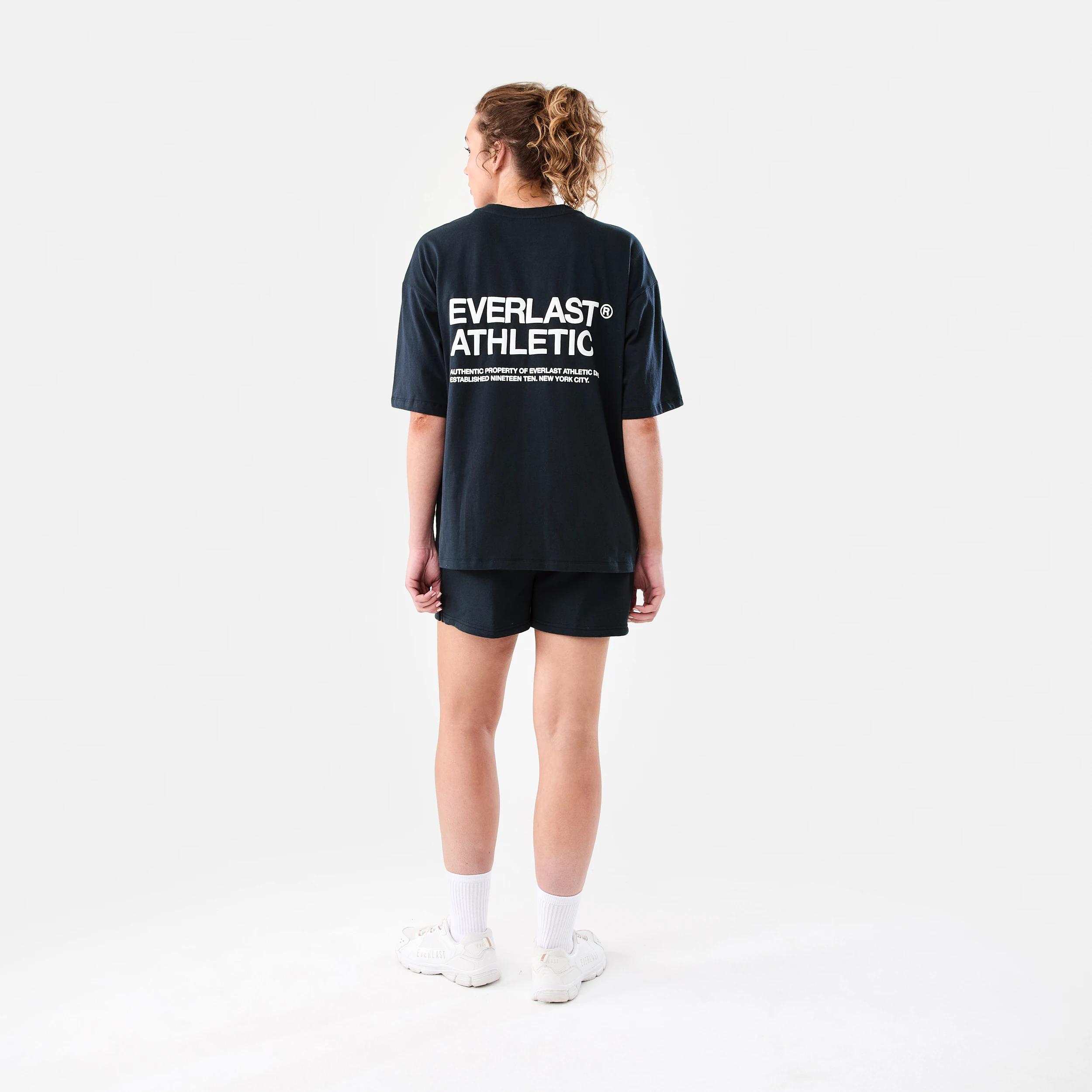 4 Everlast Womens Collegiate Boyfriend T-shirt EVERLAST MIDNIGHT BLUE, 4 of 7