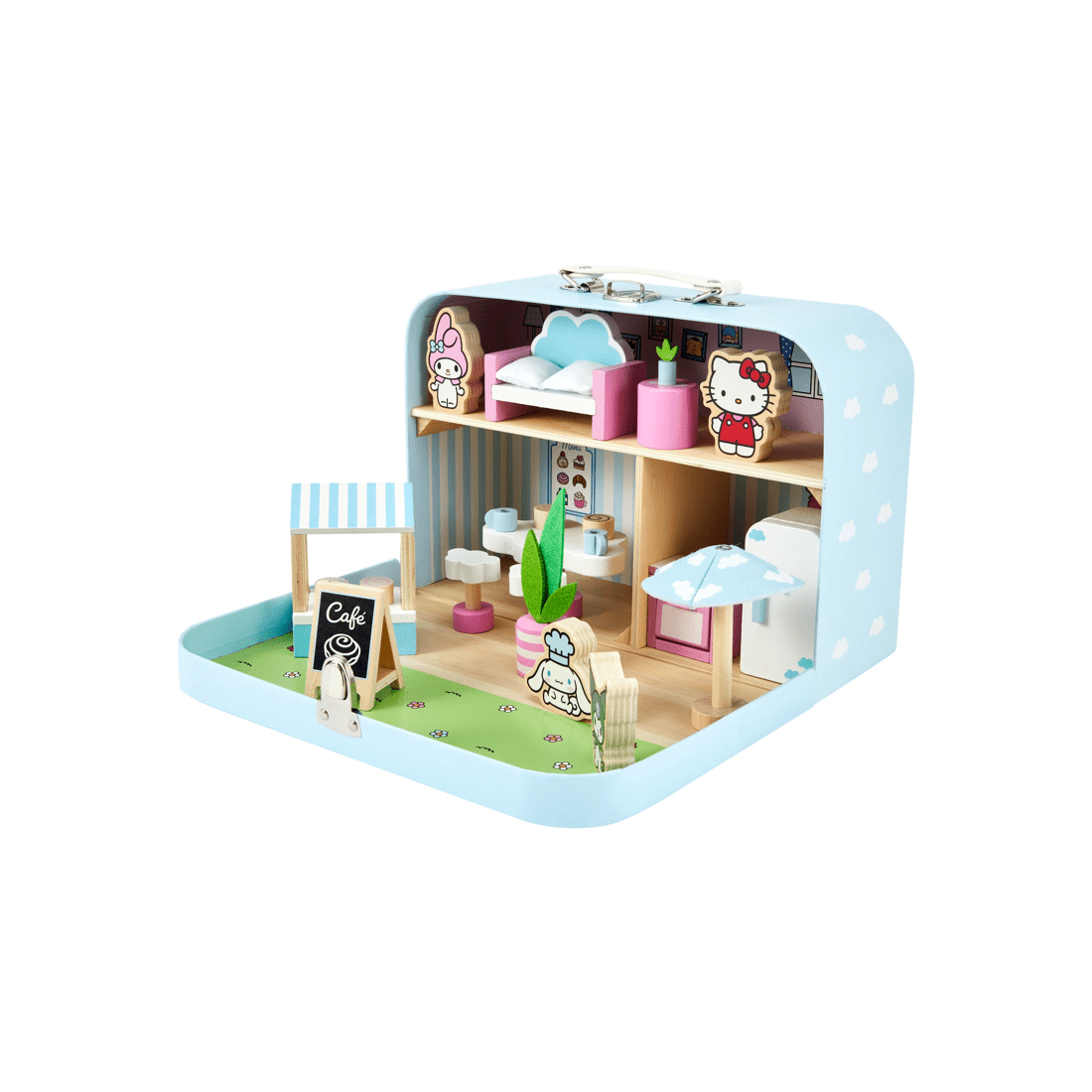 2 Hello Kitty and Friends Suitcase Dollhouse, 2 of 8