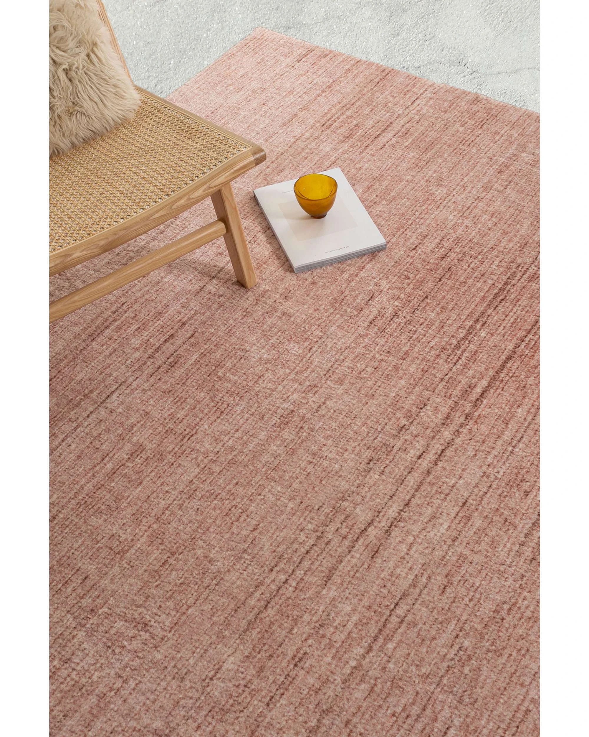 3 Loopsie Ama Distressed Washable Rug-330cm x 240cm - Pink, 3 of 6