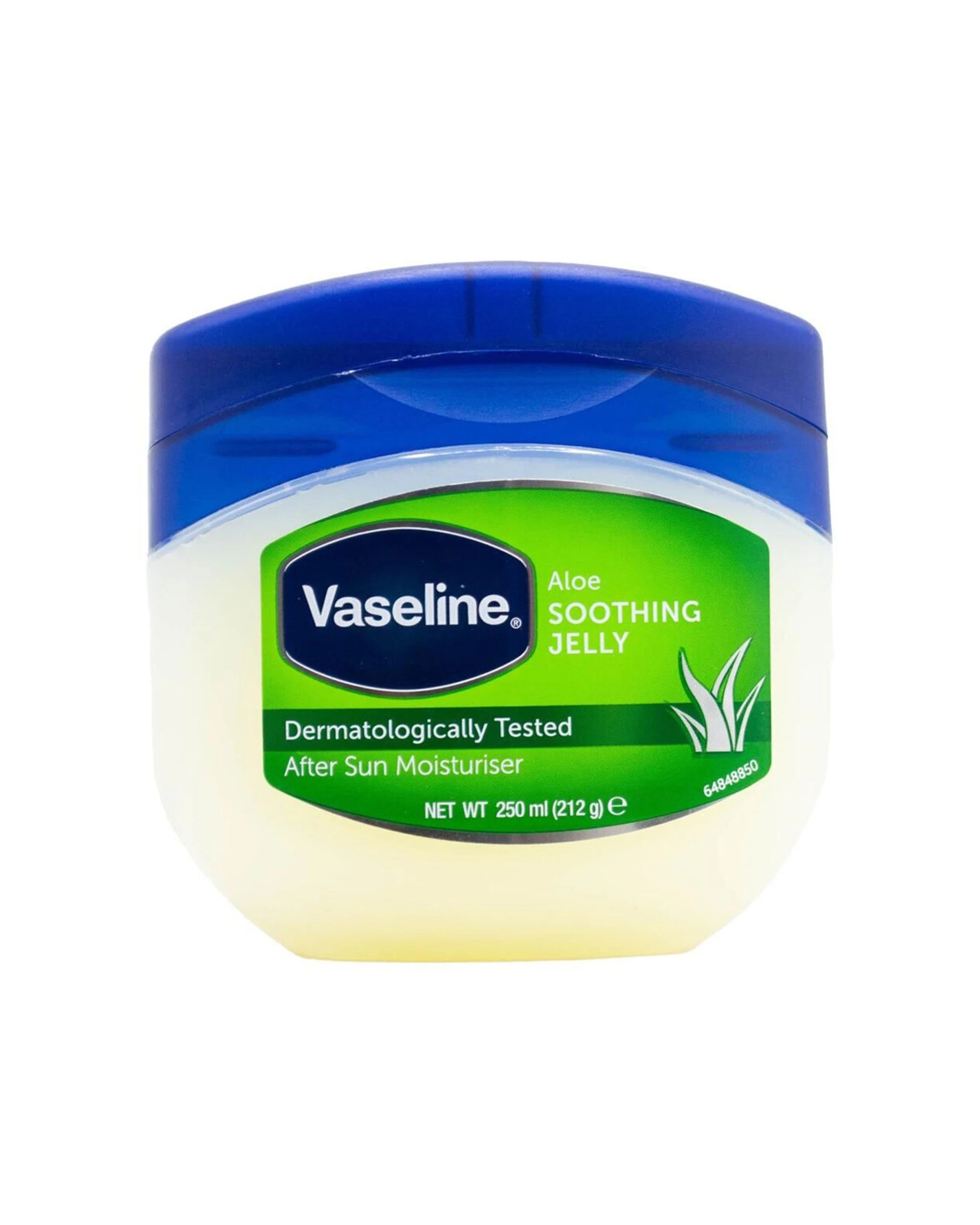 2 Vaseline 6PK Aloe Soothing Jelly After Sun Moisturiser For All Skin Types 250ml - White, 2 of 3