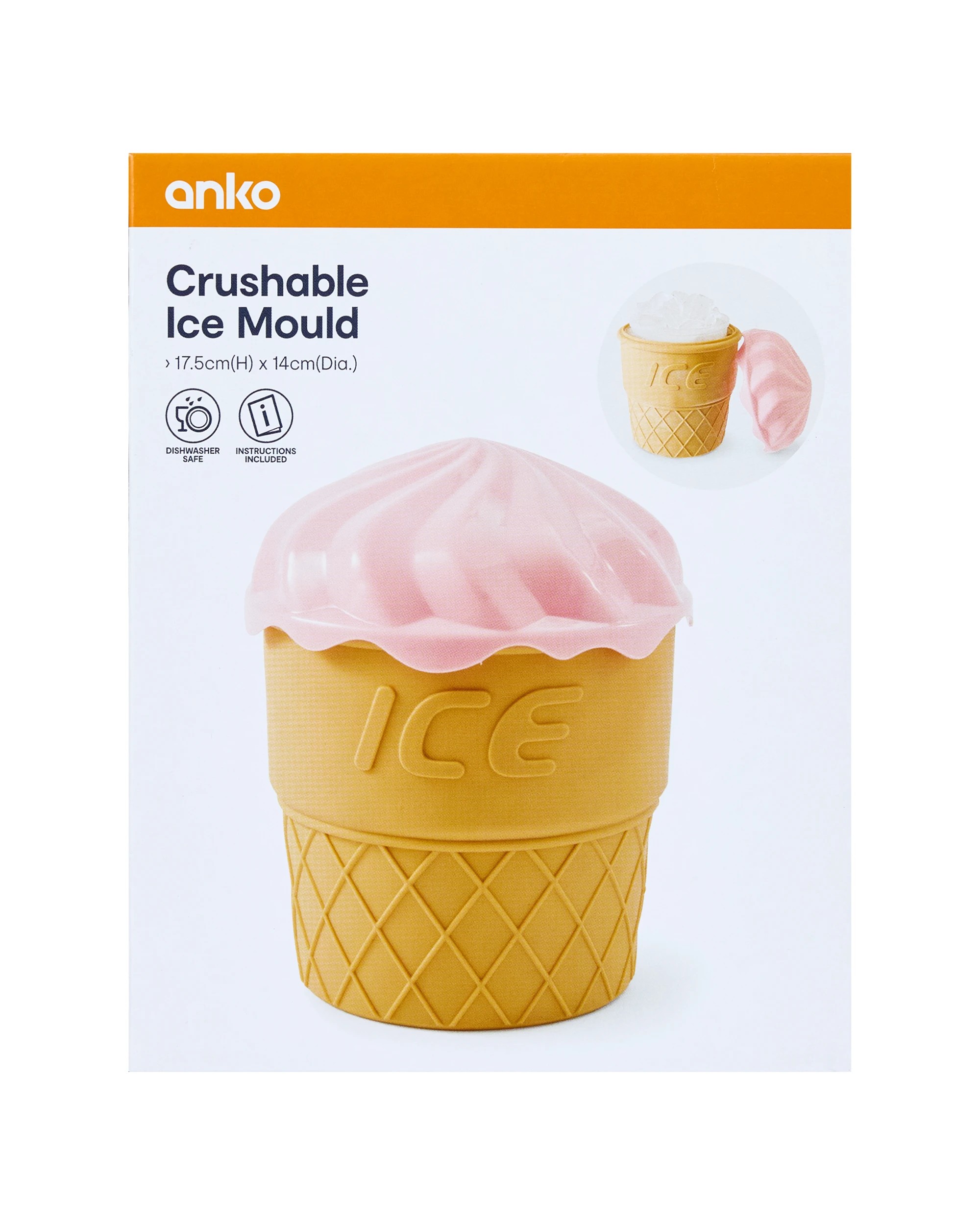 9 Crushable Ice Mould - Pink, 9 of 9