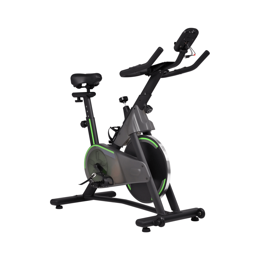 1 Advwin Exercise Bike with 6kg Flywheel for Home Gym Fitness - Black, 1 of 8