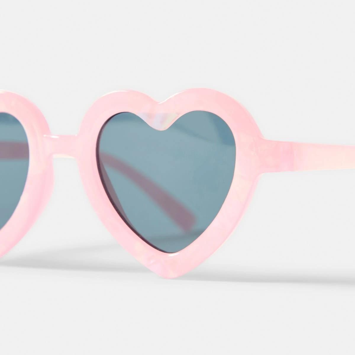 3 Kids Heart Sunglasses PINK, 3 of 5