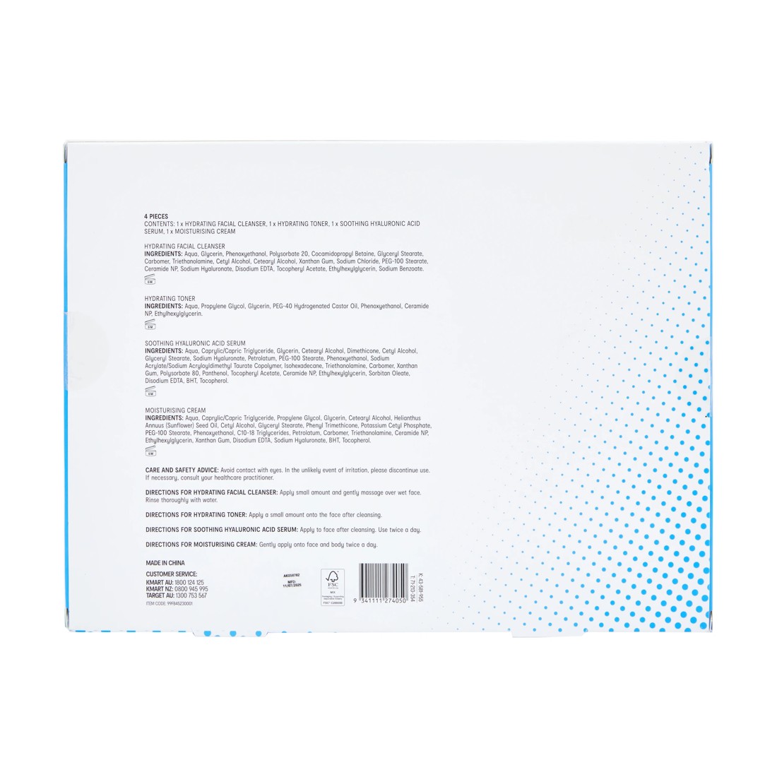 7 OXX Skincare 4 Piece Hydration Heroes, 7 of 7