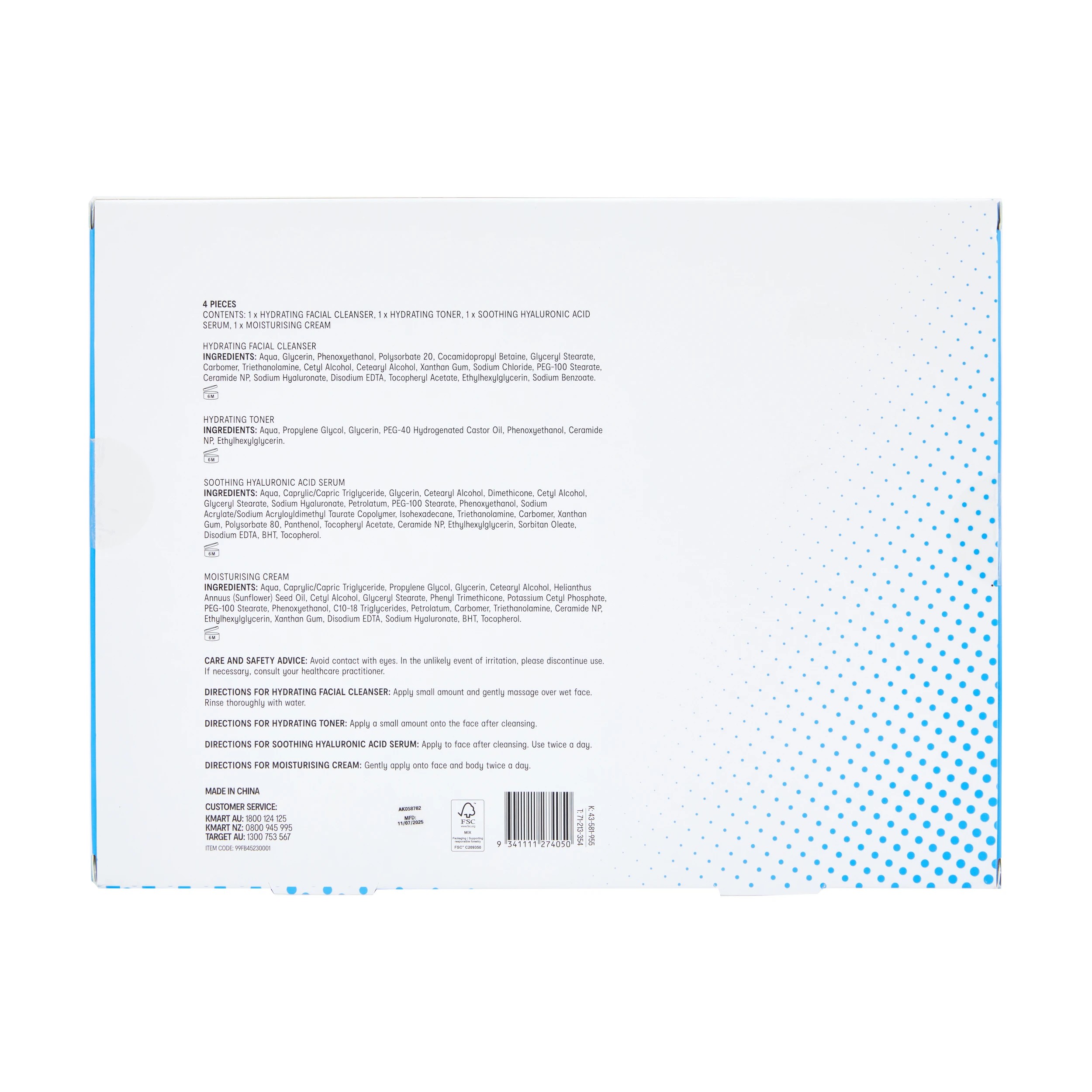 7 OXX Skincare 4 Piece Hydration Heroes, 7 of 7