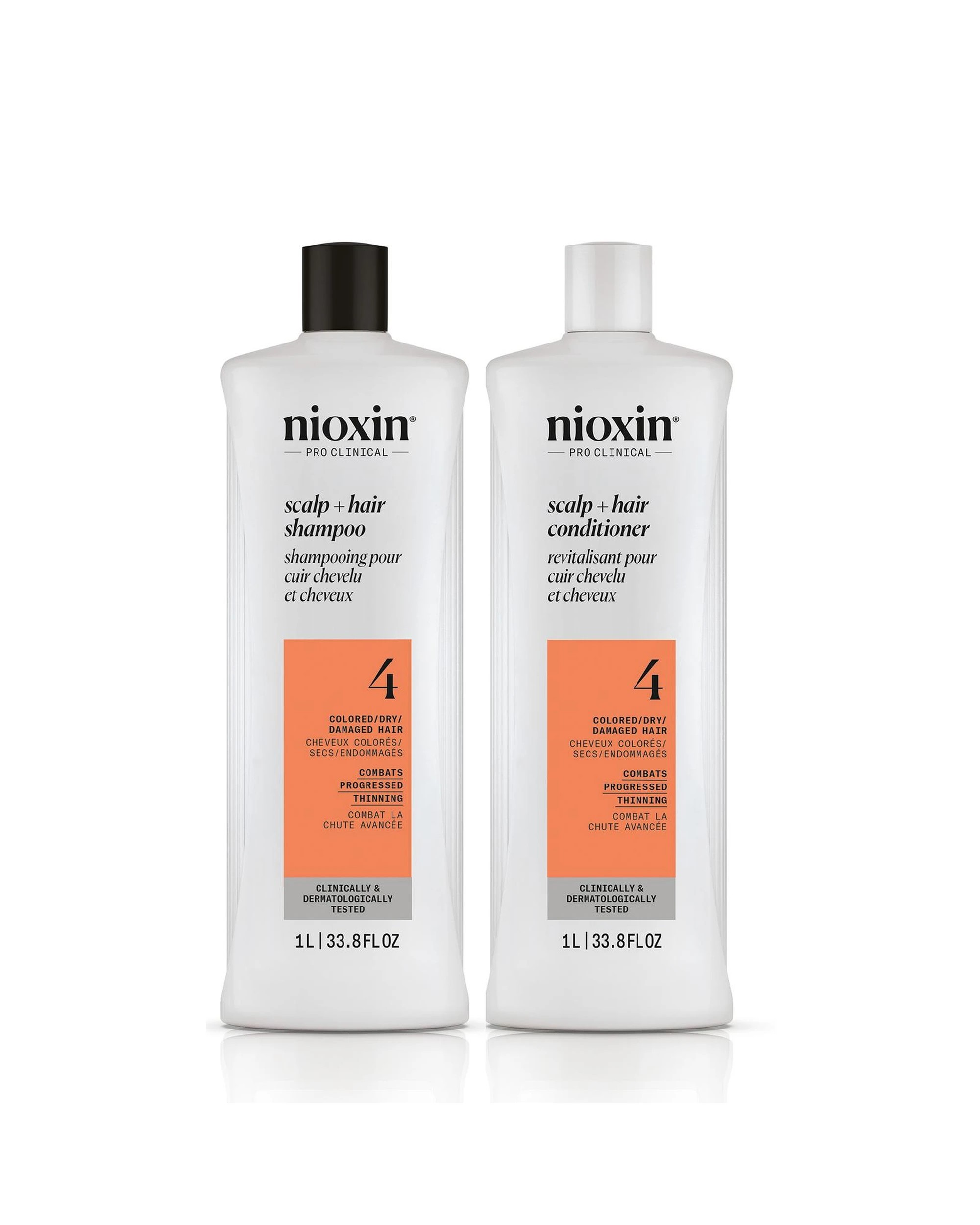 1 Nioxin System 4 Scalp & Hair Shampoo & Conditioner 1000mL Set, 1 of 5