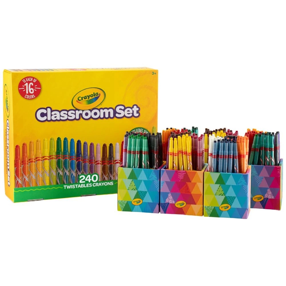 2 Crayola Twist Crayon Classroom Pack 240 Pieces, 2 of 4