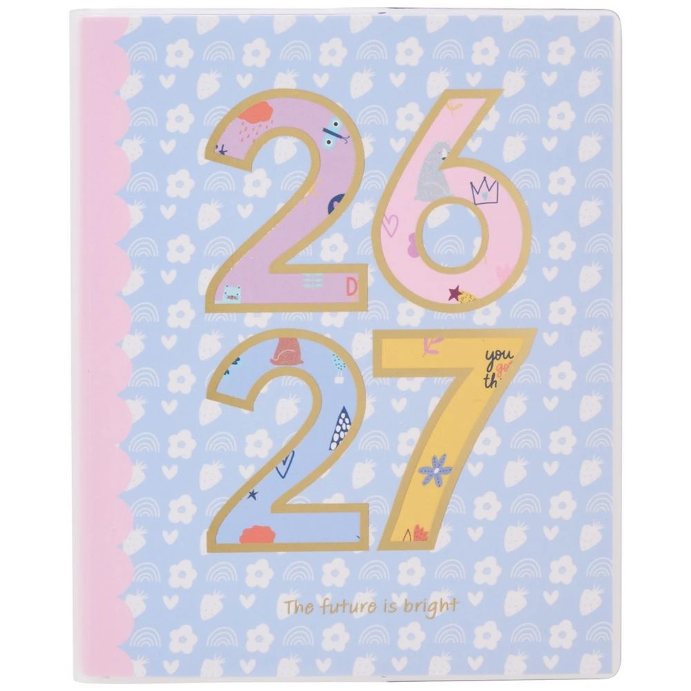 2 Otto Small Week to View FY26/27 Diary Cute Blue, 2 of 8