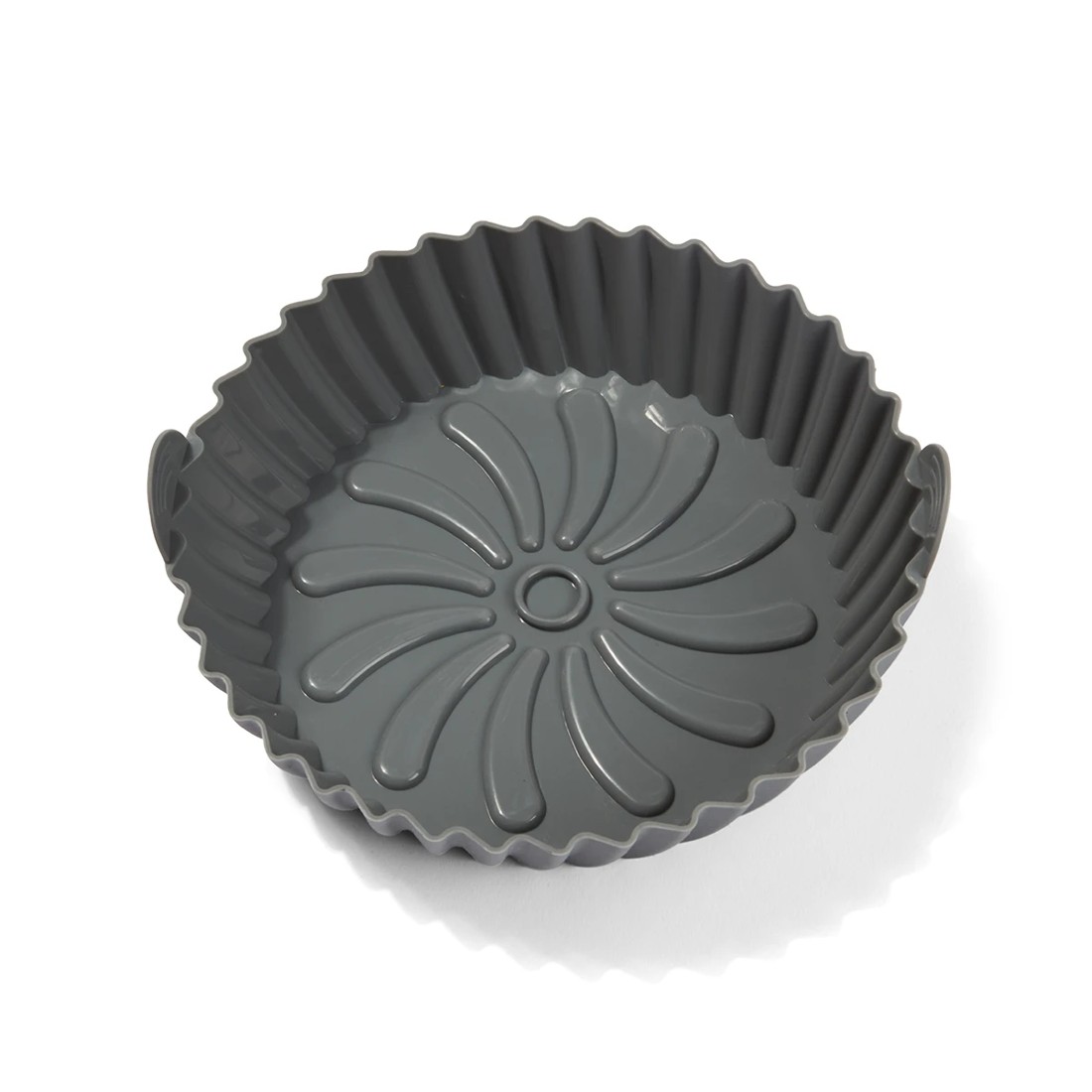 6 Silicone Air Fryer Tray - Grey, 6 of 9