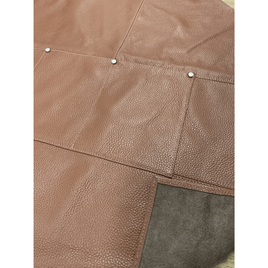 3 BR Home Buffalo Leather Cooking Apron with Waterproof and Durable Features, 3 of 4